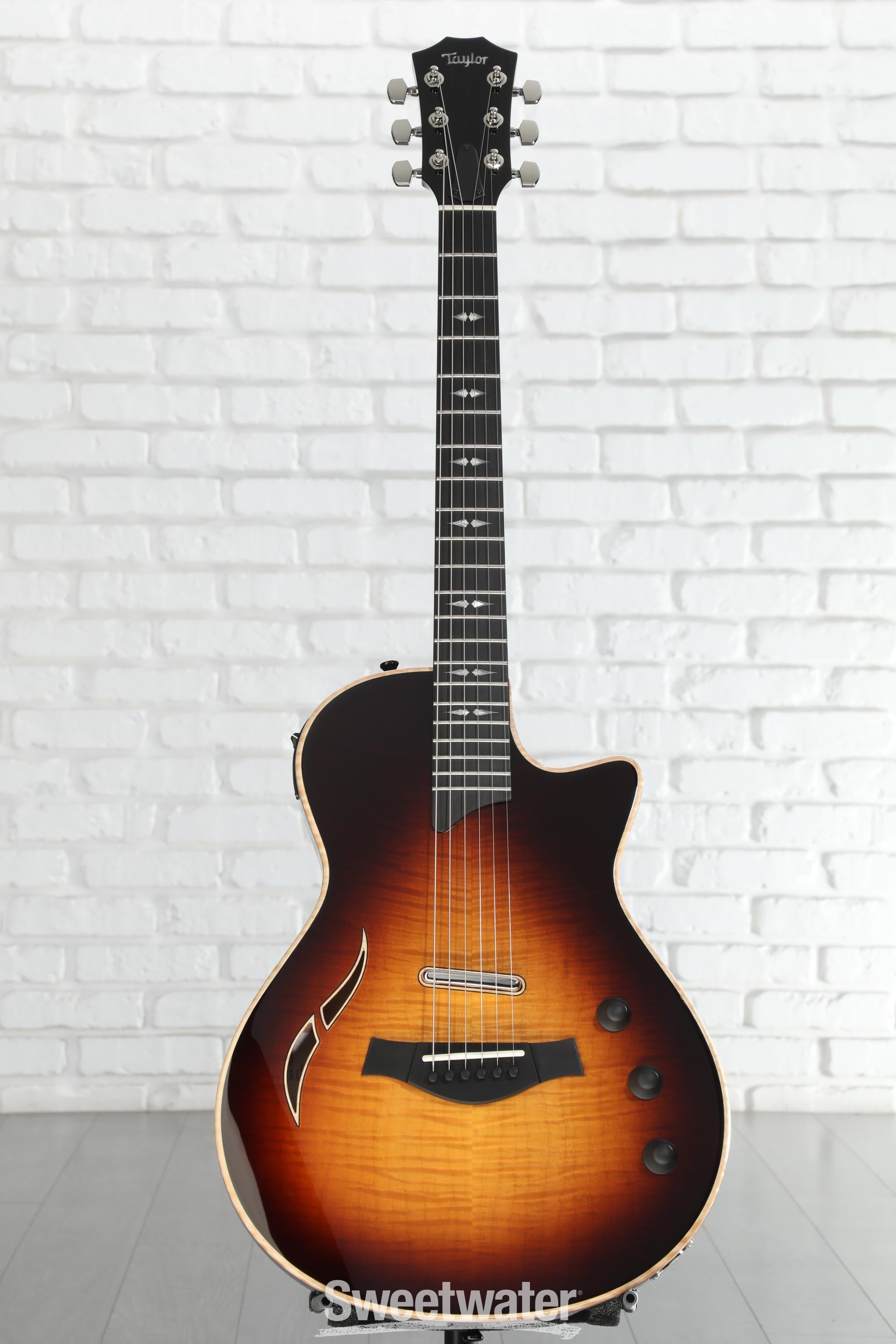 Taylor T5z Pro Hollowbody Electric Guitar - Dark Tobacco Sunburst