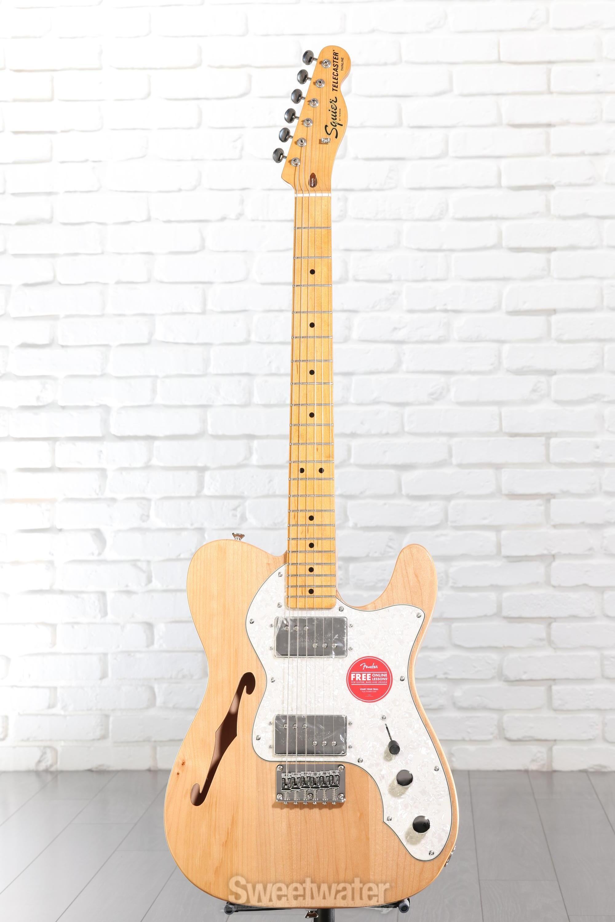 Squier Classic Vibe '70s Telecaster Thinline - Natural | Sweetwater