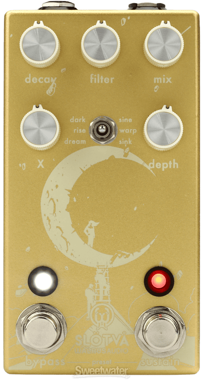 Walrus Audio Slötva Multi Texture Reverb Pedal - Gold | Sweetwater