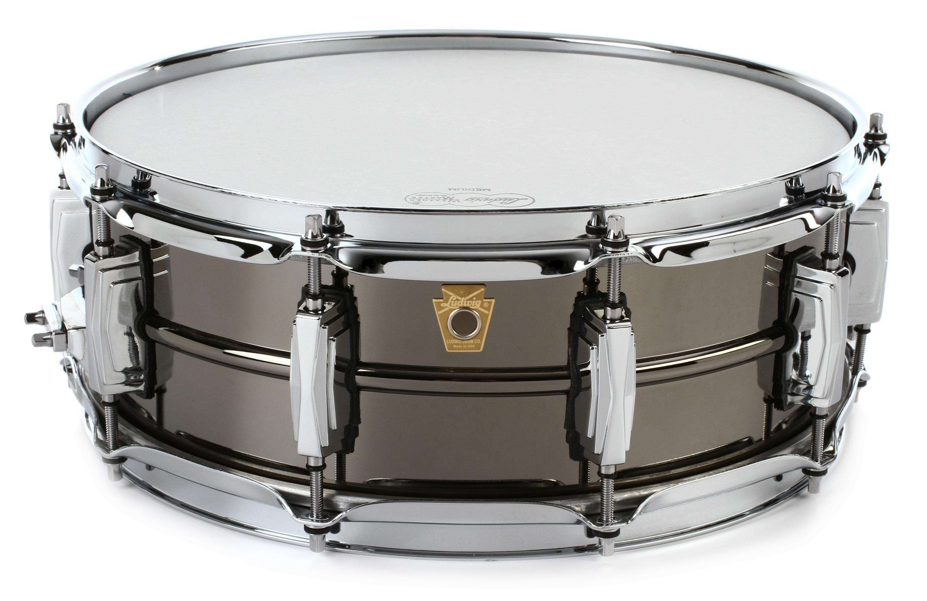 Ludwig Black Beauty Brass 5 x 14-inch Snare Drum - Polished