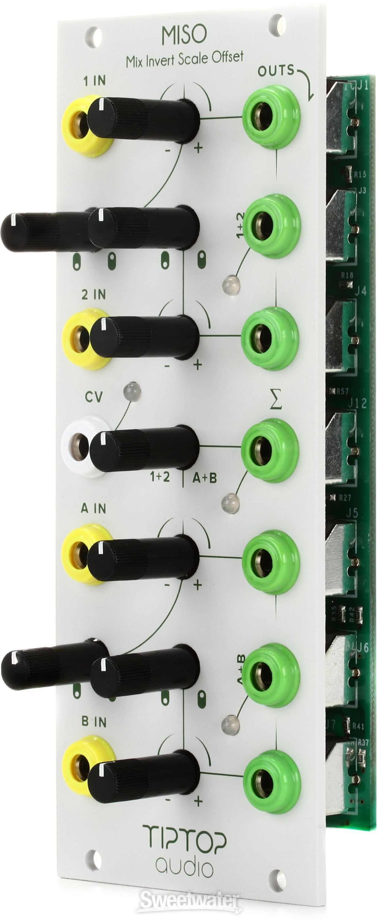 Tiptop Audio MISO Eurorack CV Modulator - White | Sweetwater