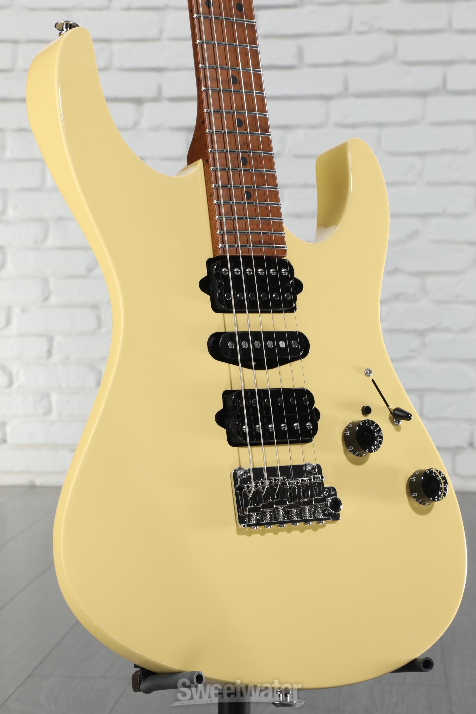 Suhr Modern Antique Electric Guitar - Vintage Yellow | Sweetwater