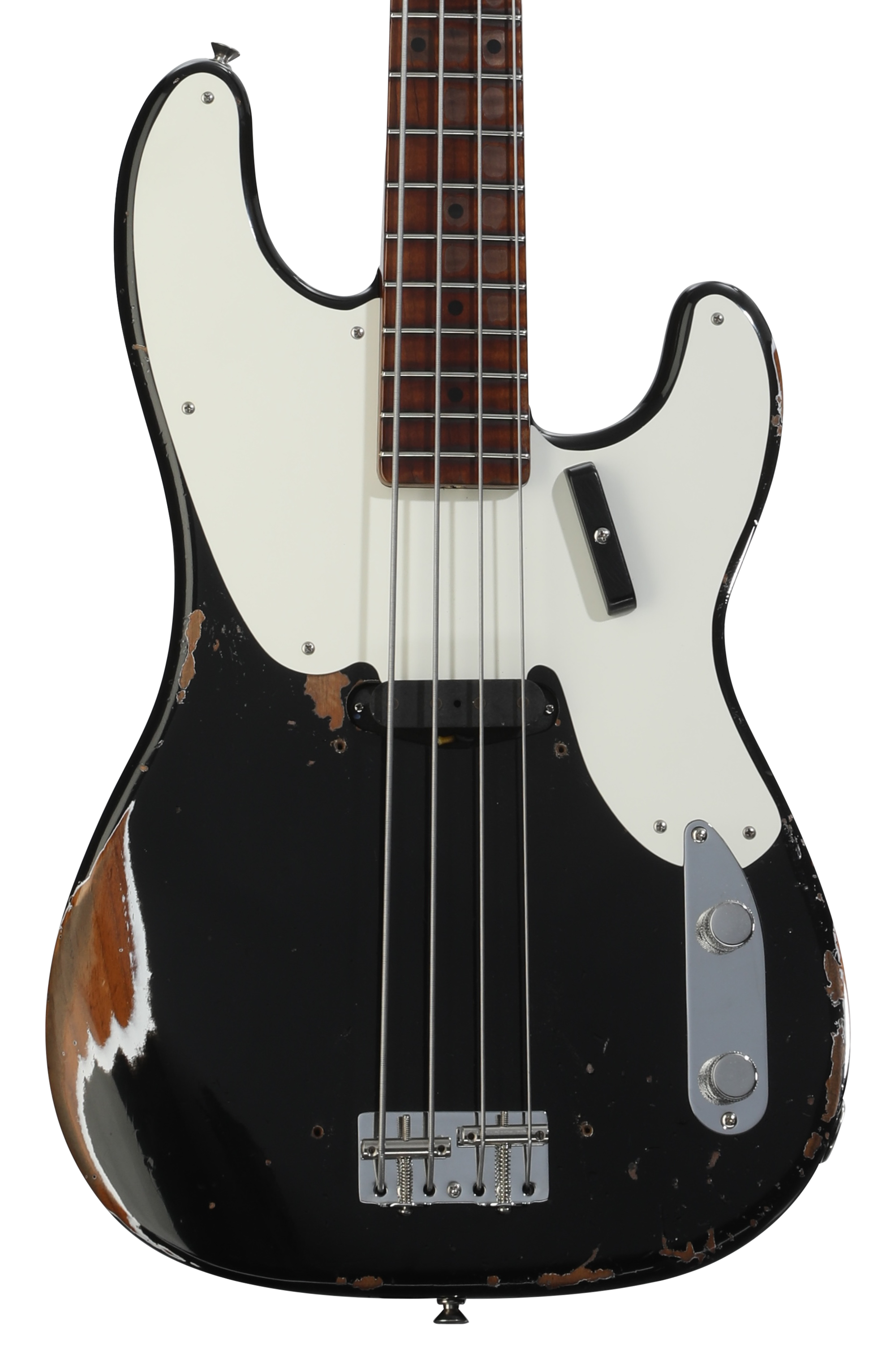 Fender Custom Shop 1961 Closet Classic Jazz Bass - Black | Sweetwater