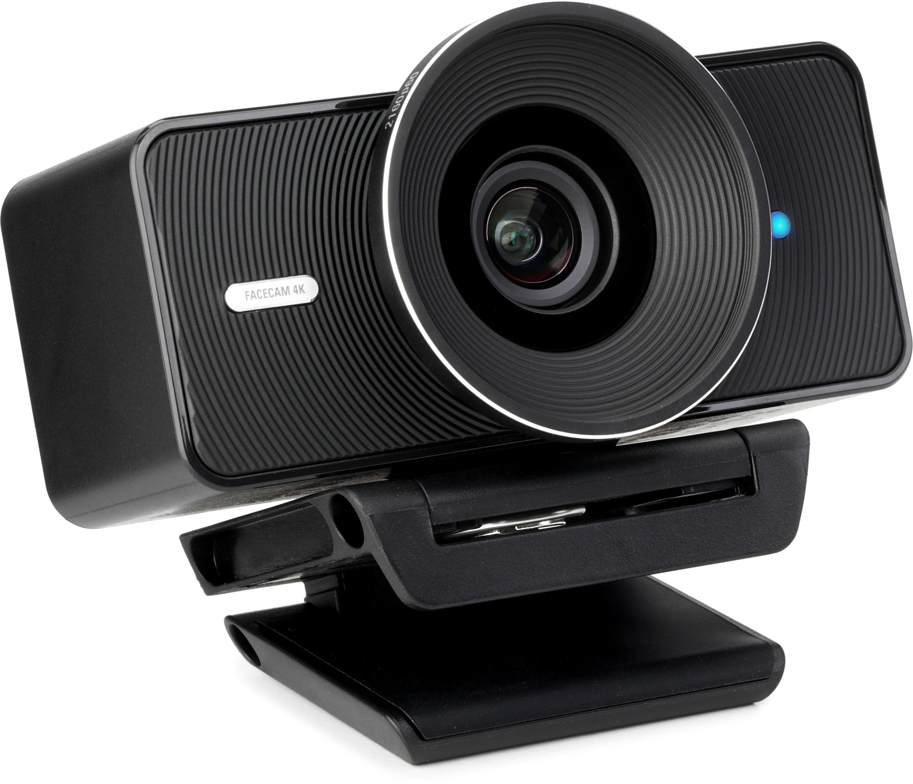 Elgato Facecam 4K Ultra HD Webcam - Black | Sweetwater