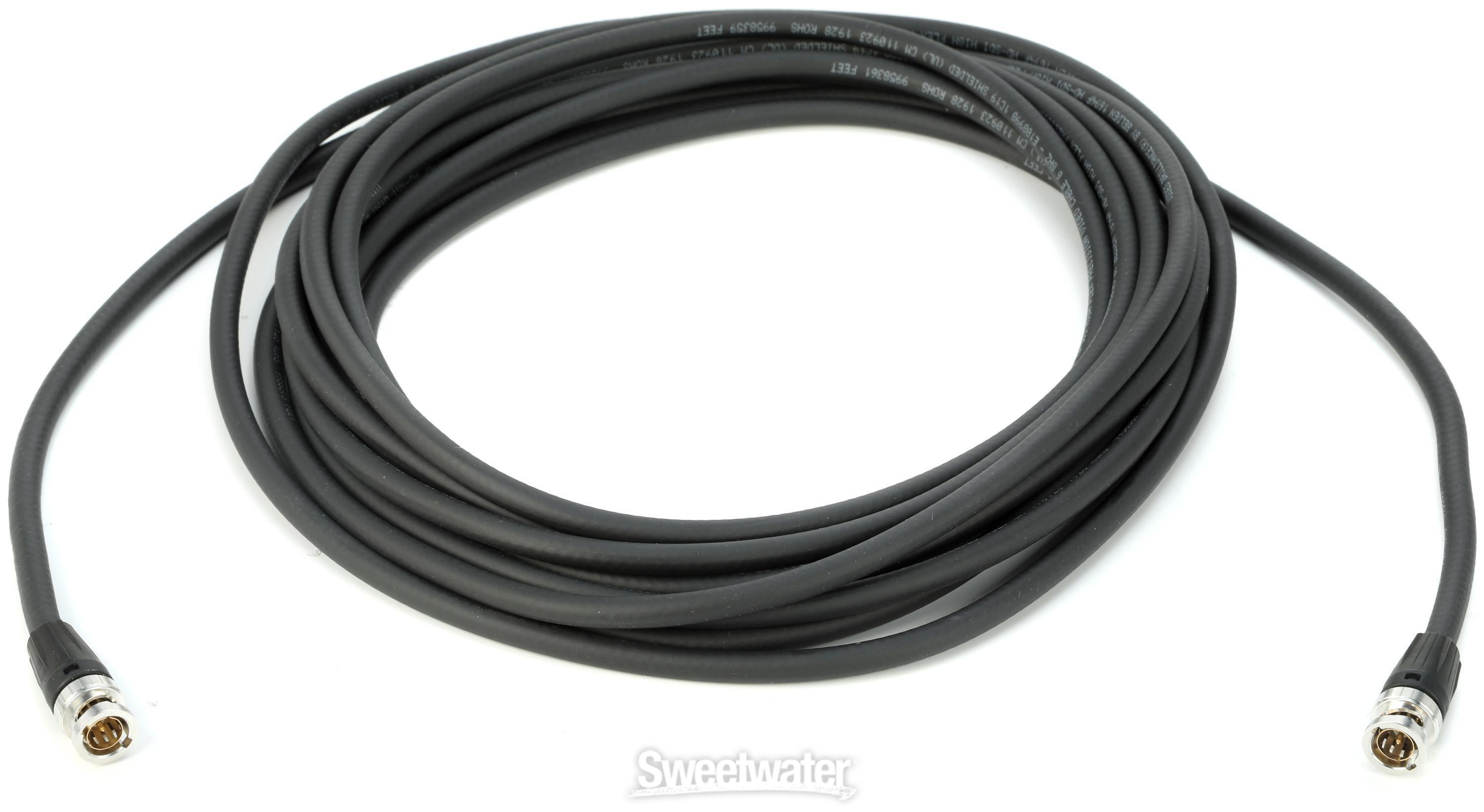 Pro Co HDSDI-25 75-ohm HD-SDI Video Over RG-6 BNC Cable - 25 feet |  Sweetwater