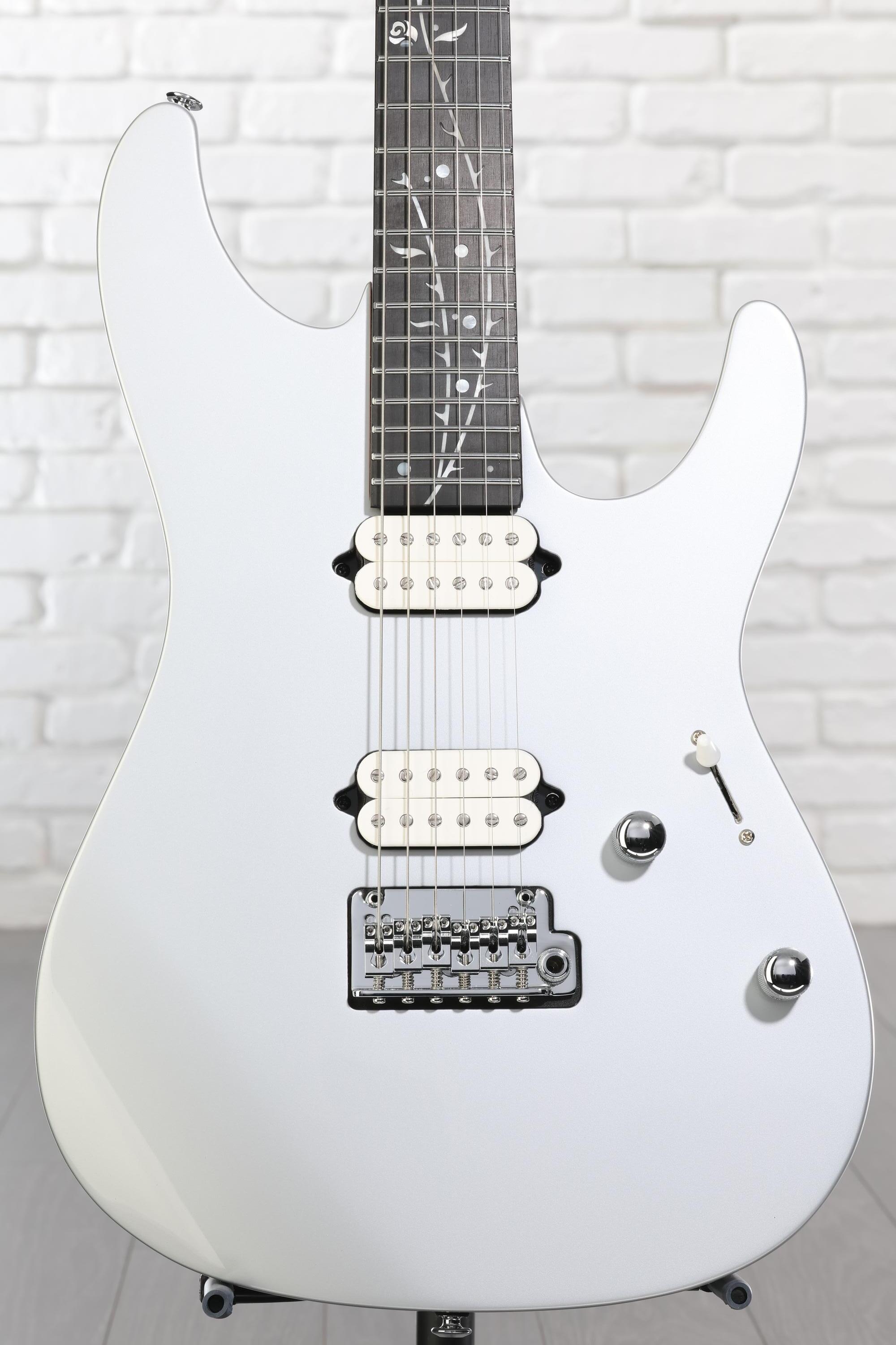 Ibanez TOD10 Tim Henson Signature Electric Guitar - Classic Silver