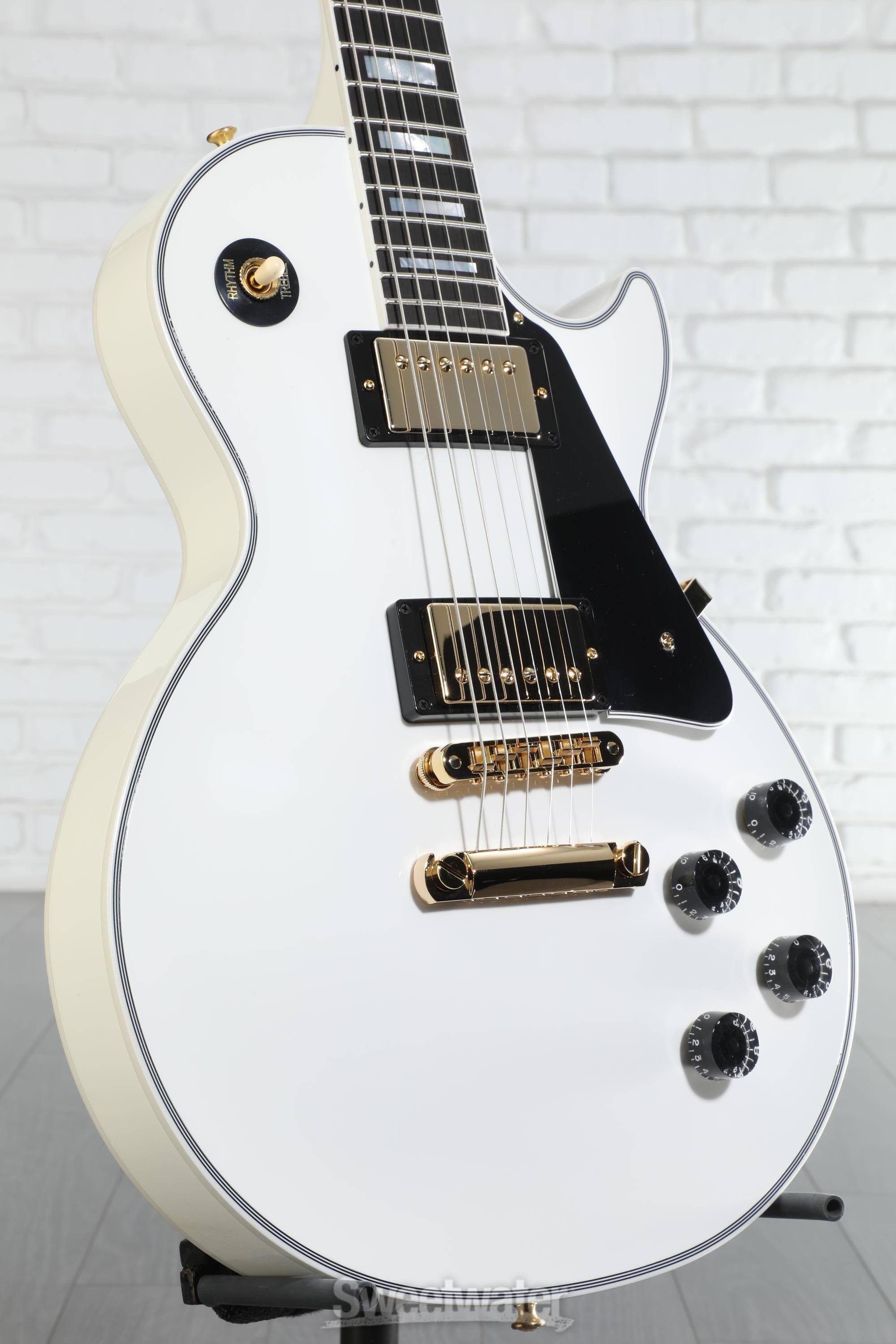 Gibson Custom Les Paul Custom Electric Guitar - Alpine White
