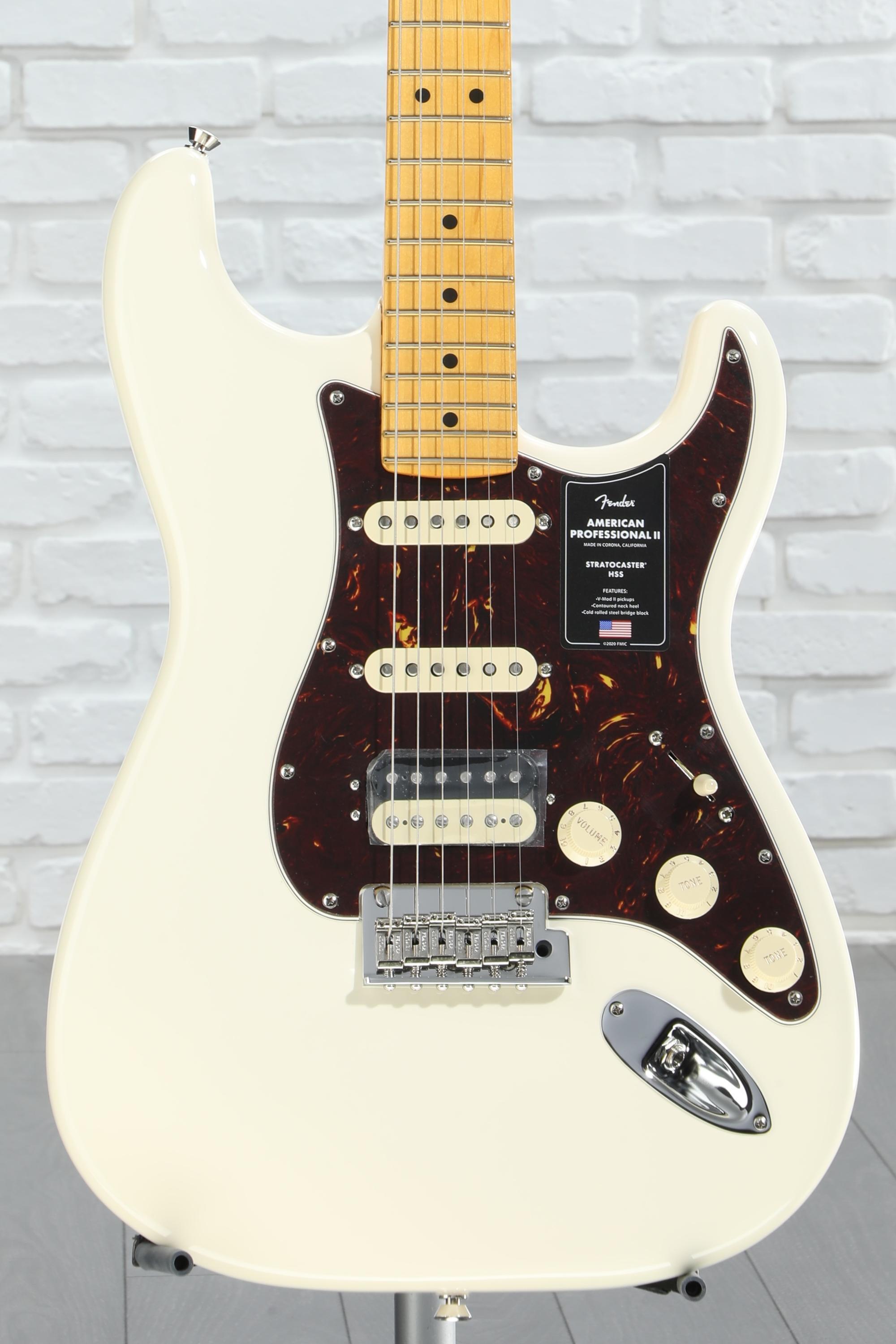 Fender American Professional II Stratocaster HSS - Olympic White