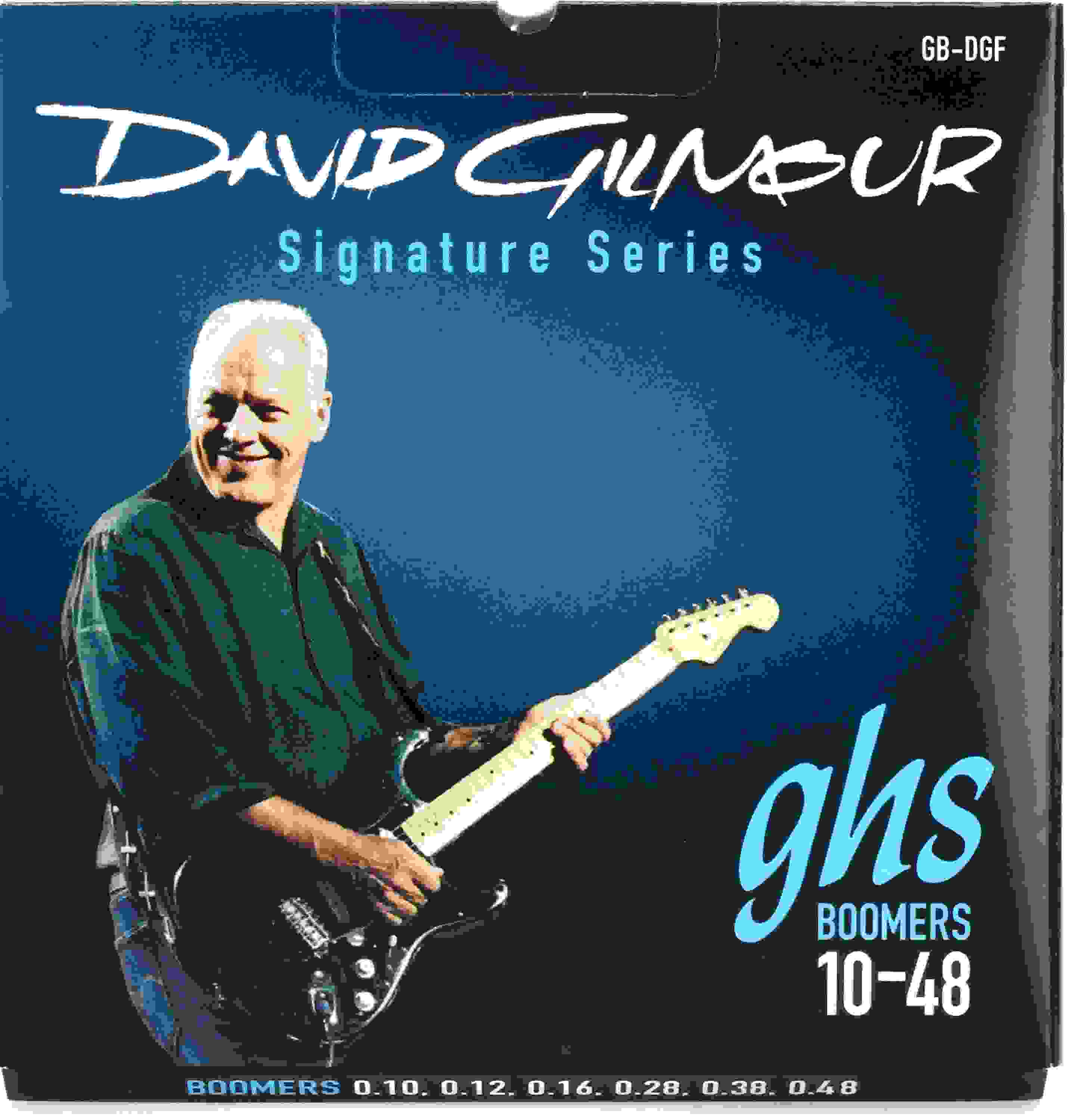 GHS GB-DGF Guitar Boomers David Gilmour Signature Electric Guitar Strings - .010-.048 Blue