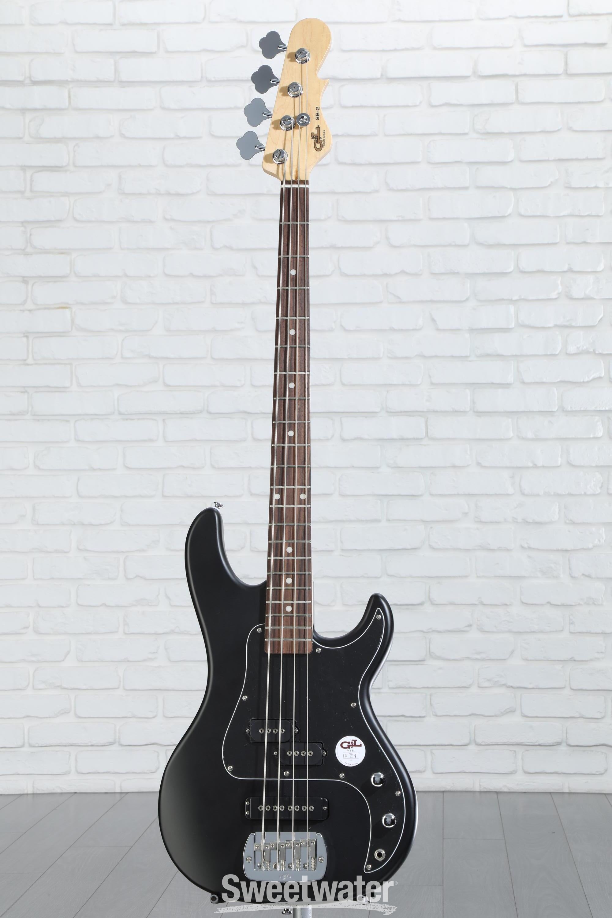 G&L Tribute SB-2 BKF Black Frost E-Bass | popular B-WARE