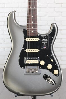 Product Image - This Item - Fender American Professional II Stratocaster HSS - Mercury with Rosewood Fingerboard