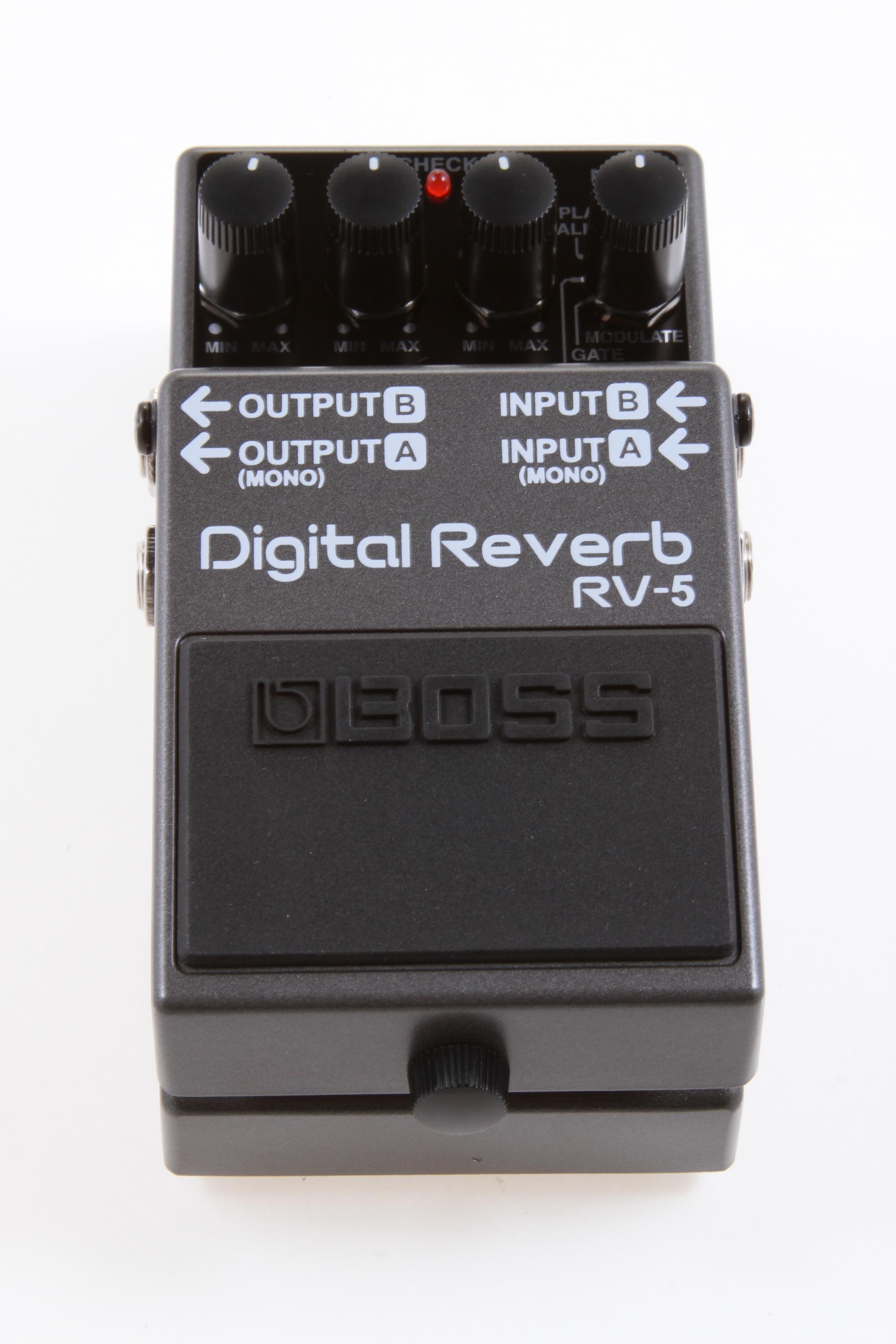 Boss RV-5 Digital Reverb Pedal Reviews | Sweetwater
