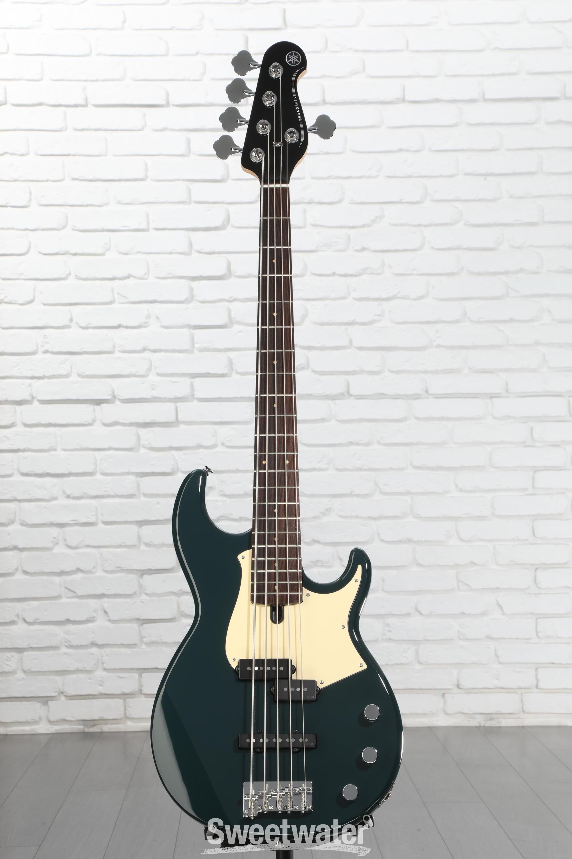 Yamaha BB435 5-string Bass Guitar - Teal Blue | Sweetwater