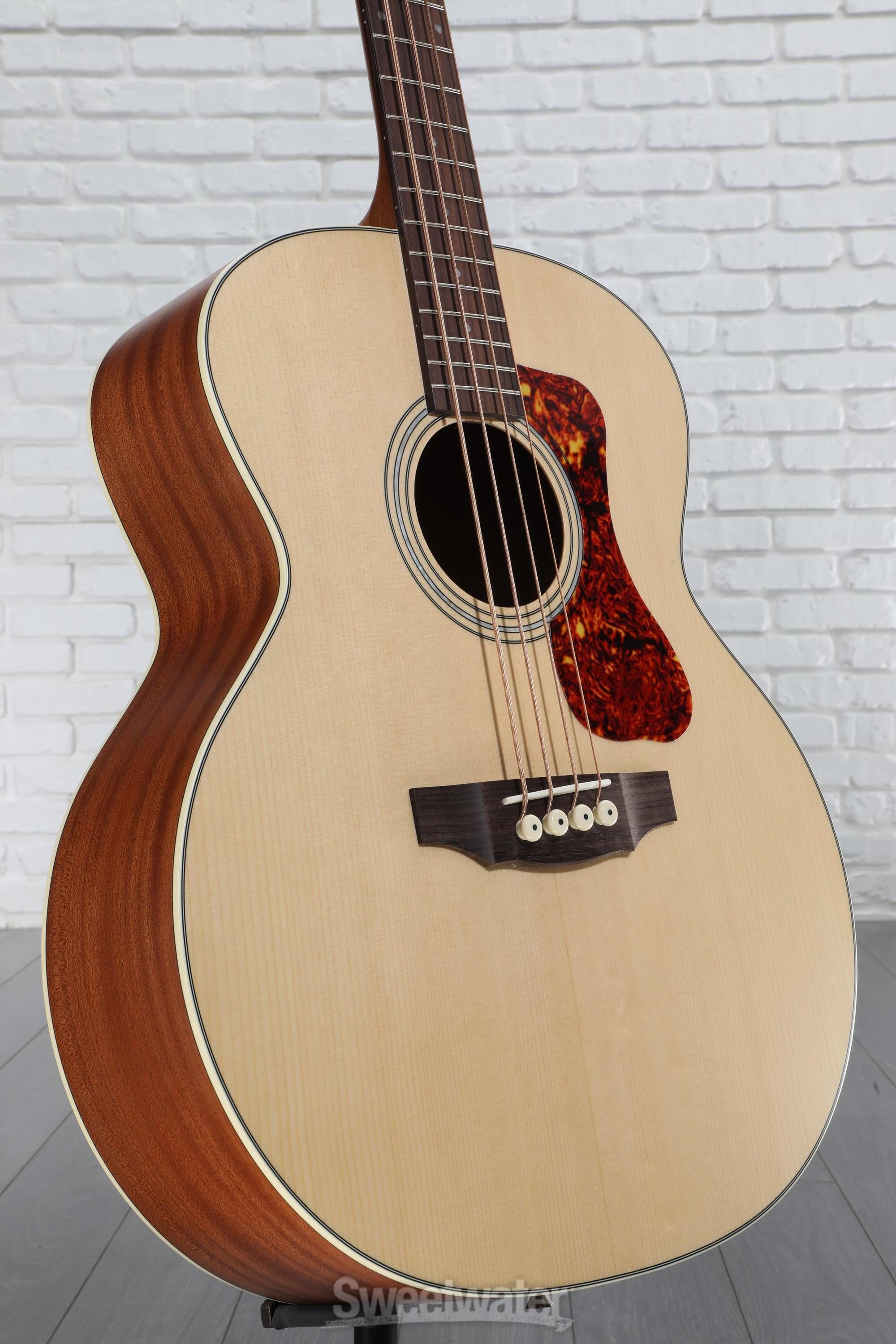 Guild B-240E Concert Acoustic-electric Bass Guitar - Natural