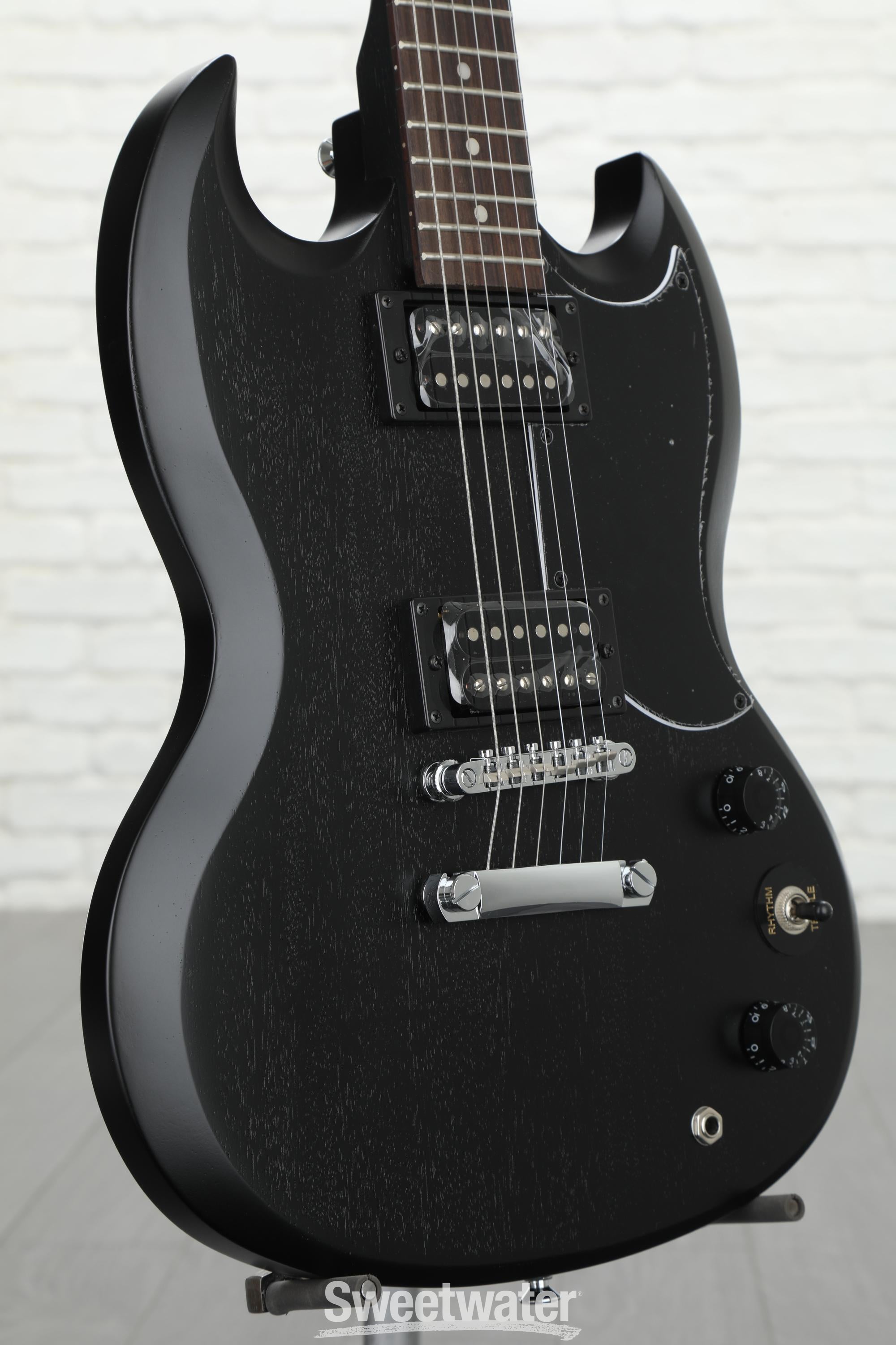 Epiphone SG Special Satin E1 Electric Guitar - Ebony | Sweetwater