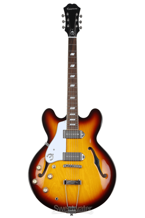 Epiphone Casino Hollowbody Left-handed Electric Guitar - Vintage