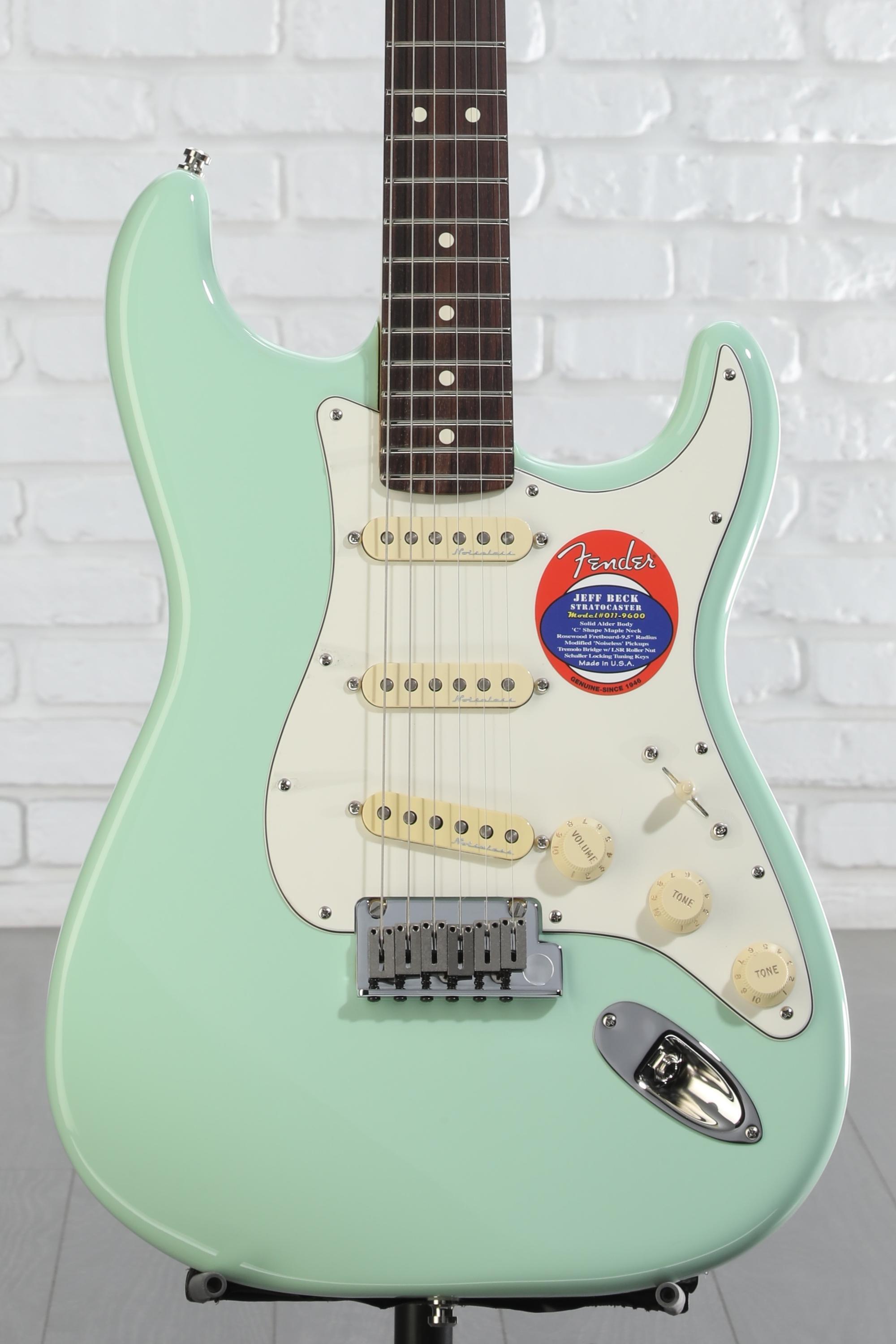 Fender Jeff Beck Stratocaster - Surf Green with Rosewood