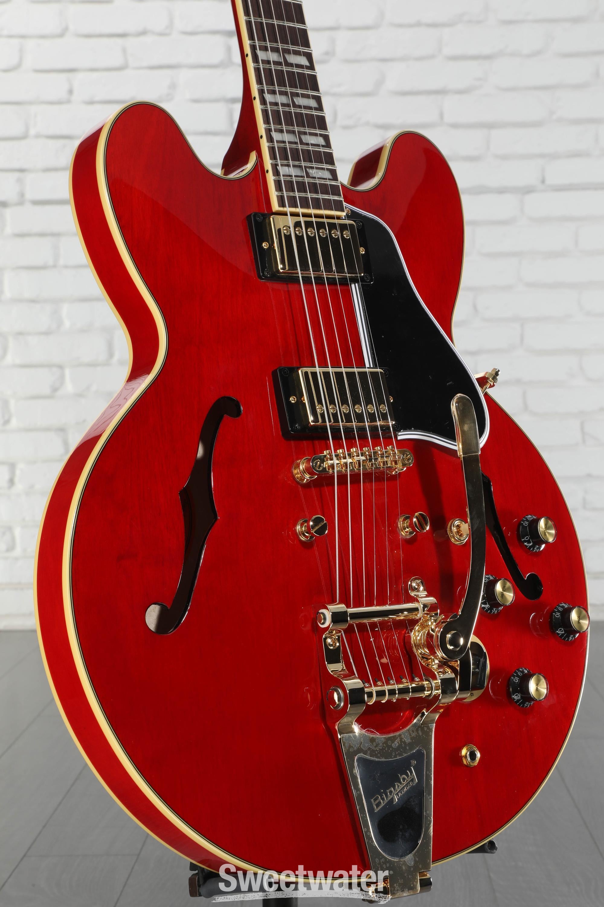 Epiphone Back to the Future ES-345 Semi-hollowbody Electric Guitar - Sixties Cherry
