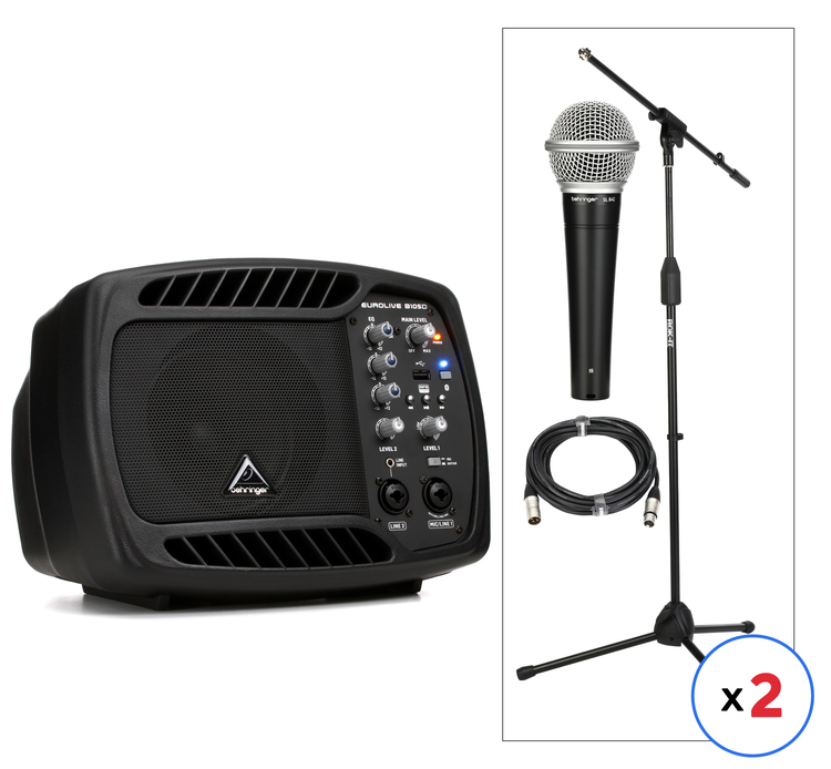 ベリンガー B105D コンパクトPA モニタースピーカー BEHRINGER