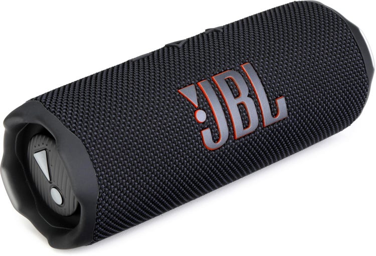 JBL Flip 7 Portable Waterproof Bluetooth Speaker - Black