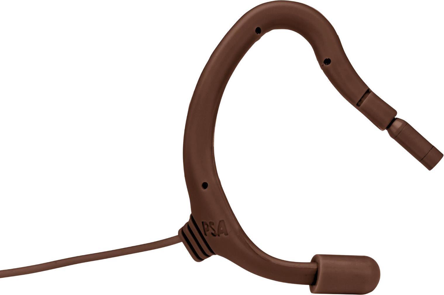 Photo of Point Source Audio Embrace EO-8WL Omnidirectional Earset Microphone with cH Connector for Audio-Technica Wireless- Brown