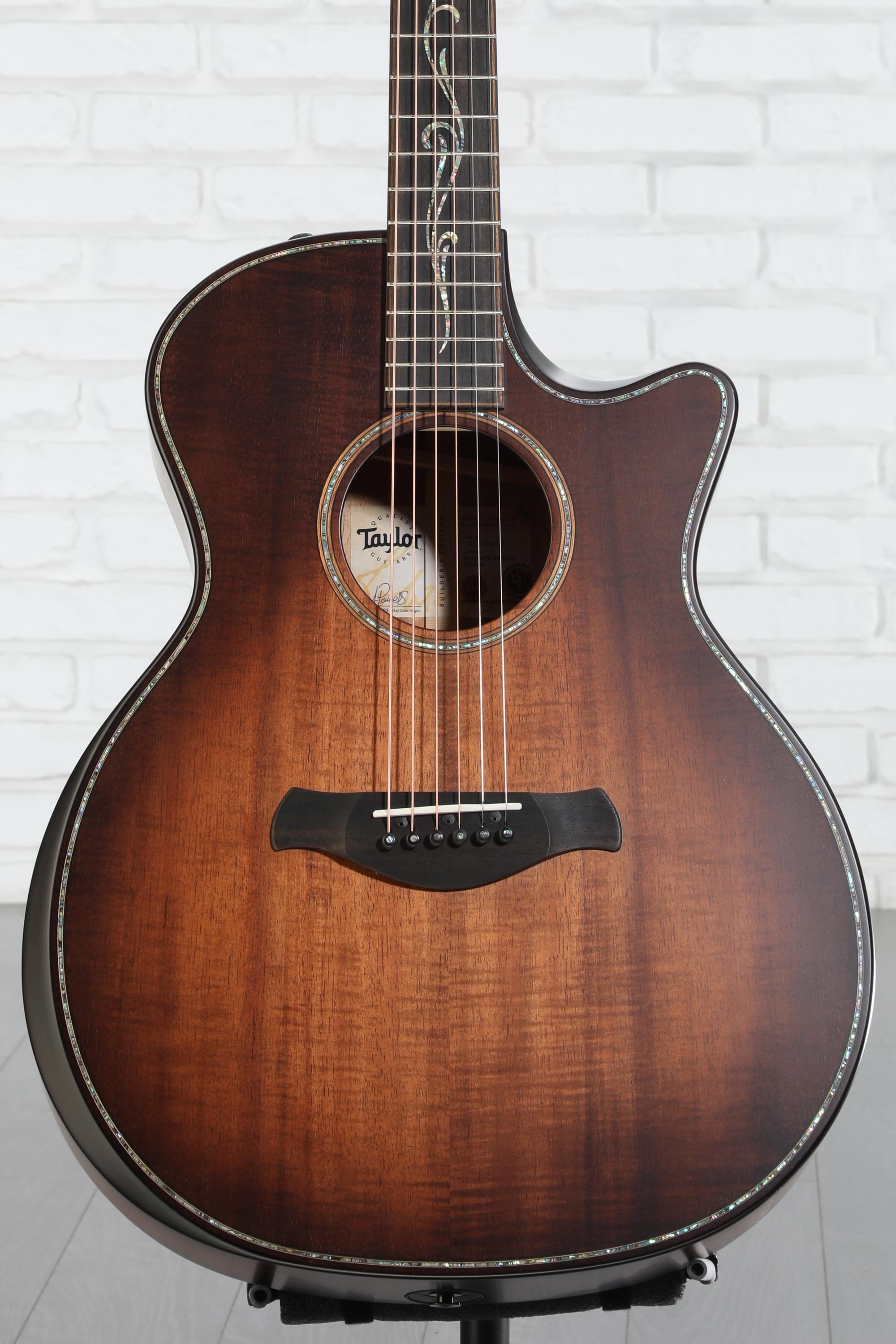 Taylor K24ce Builder's Edition Acoustic-electric Guitar - Kona