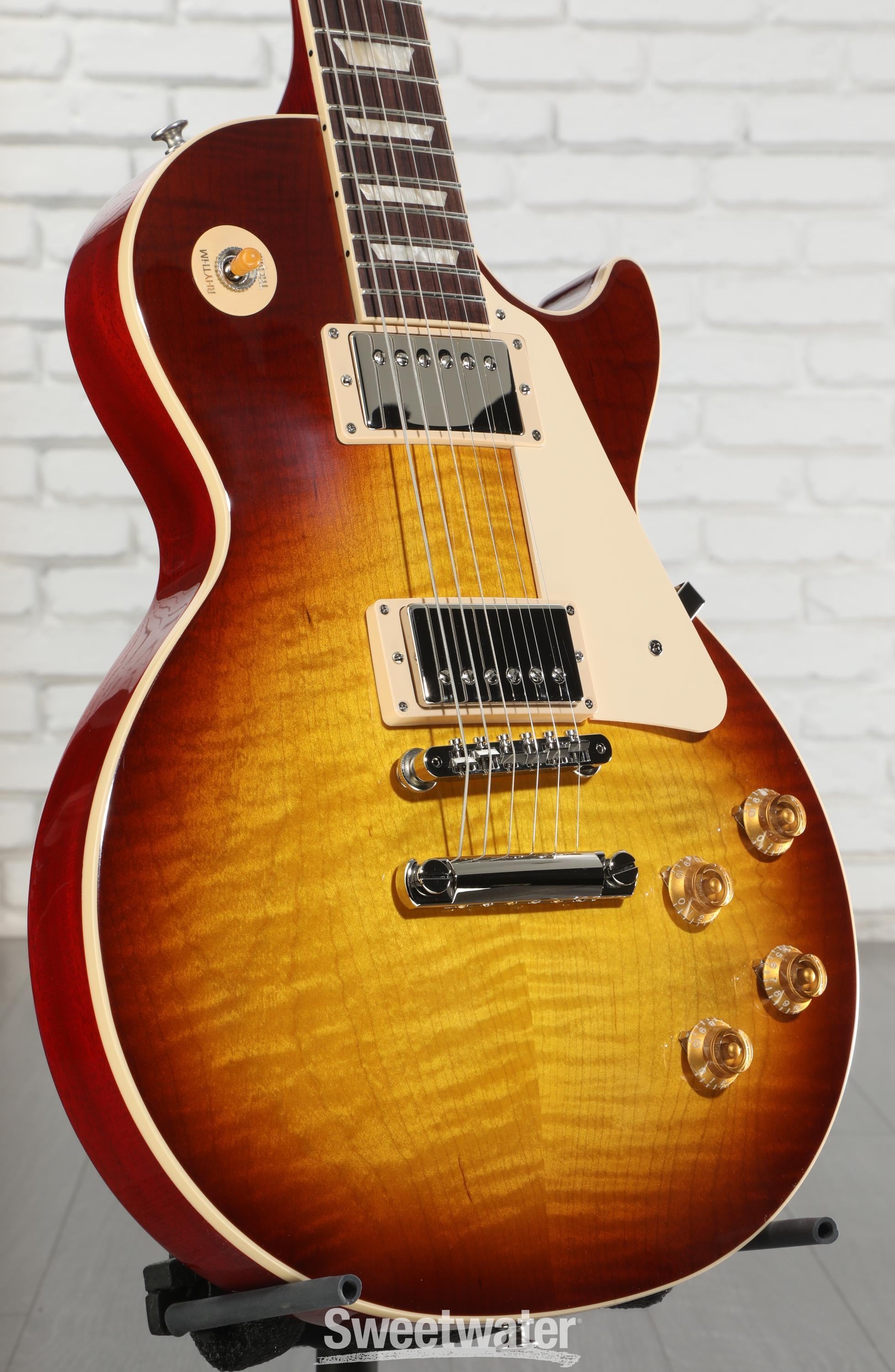 Gibson Les Paul Standard '50s AAA Top Electric Guitar - Iced Tea