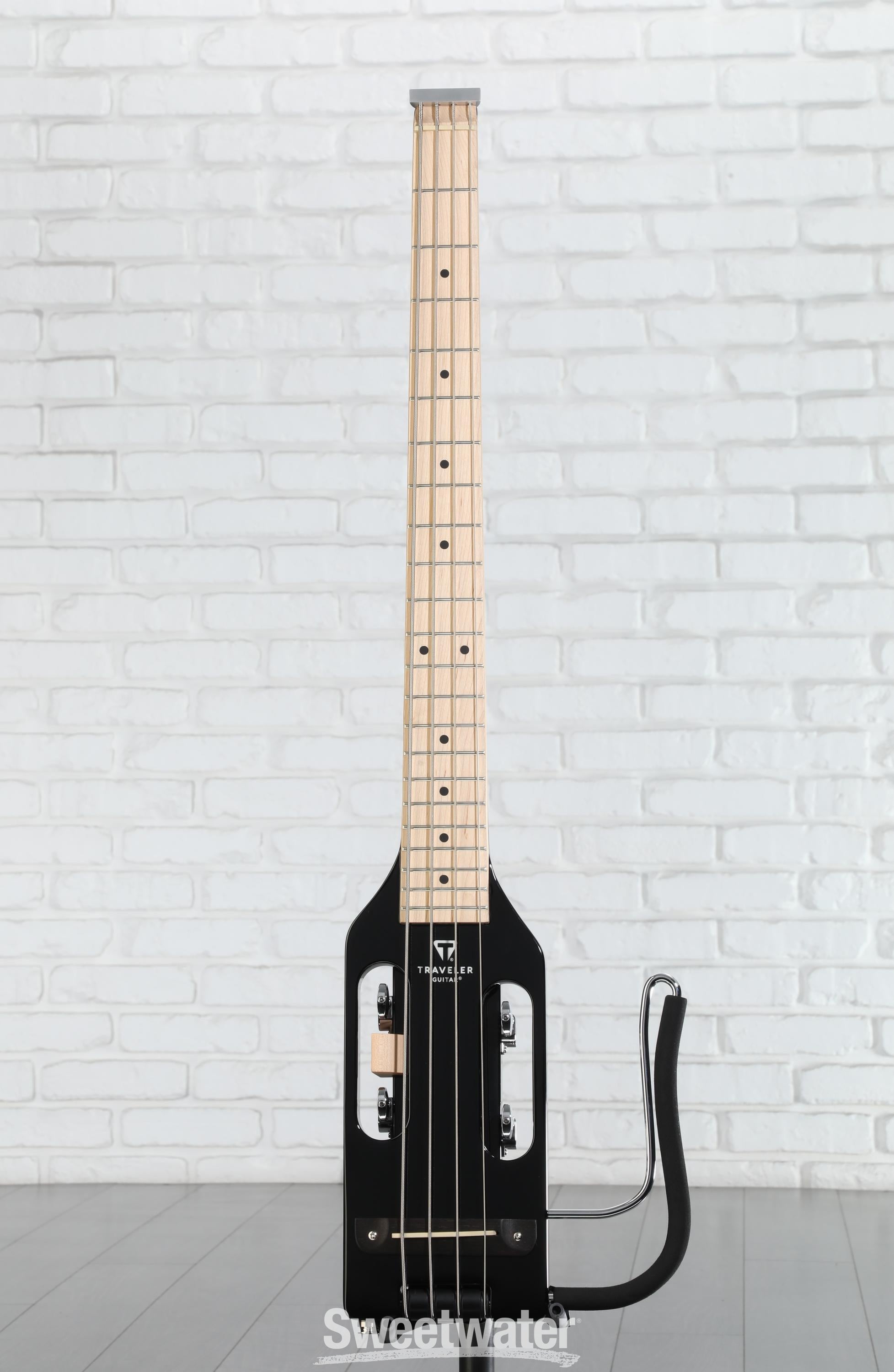 Traveler Guitar Ultra-Light Bass Guitar - Gloss Black | Sweetwater