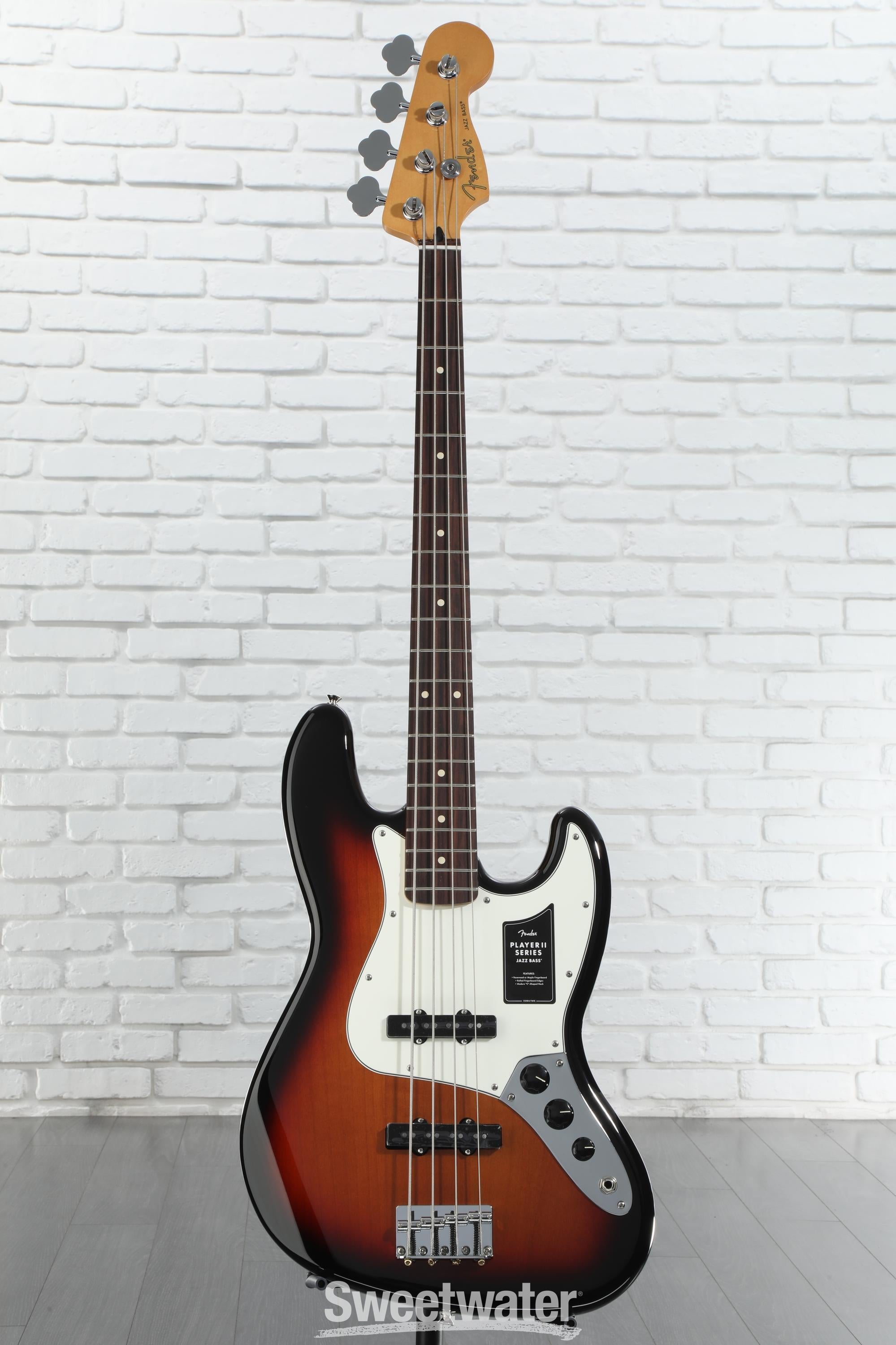 Fender Player II Jazz Bass - 3-color Sunburst with Rosewood