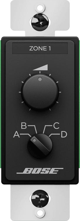 Bose Professional ControlCenter CC-3 Zone Controller - Black