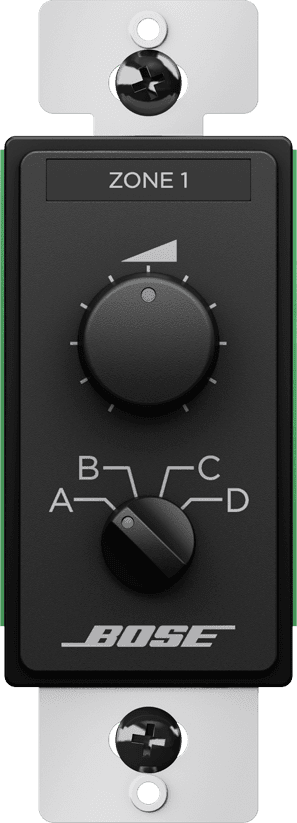 Bose Professional ControlCenter CC-3 Zone Controller - Black