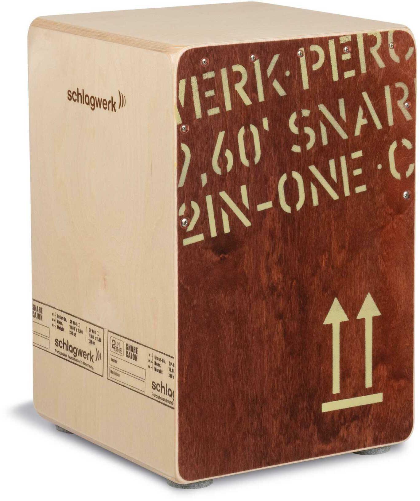 Schlagwerk Cajon 2inOne - Medium, Red | Sweetwater