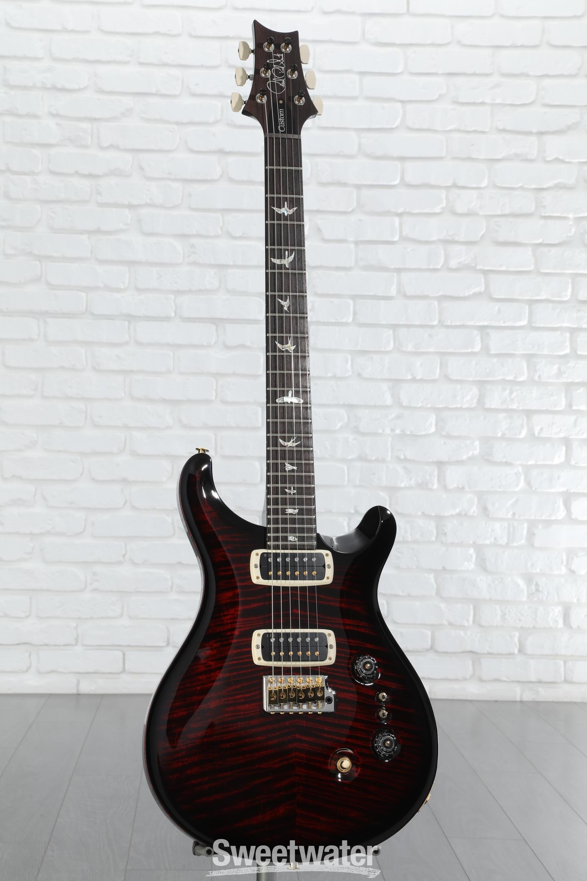 ギター PRS CUSTOM24 10TOP GRAY BLACK Platinum PRS Custom 24 10-Top Electric Guitar Gray Black