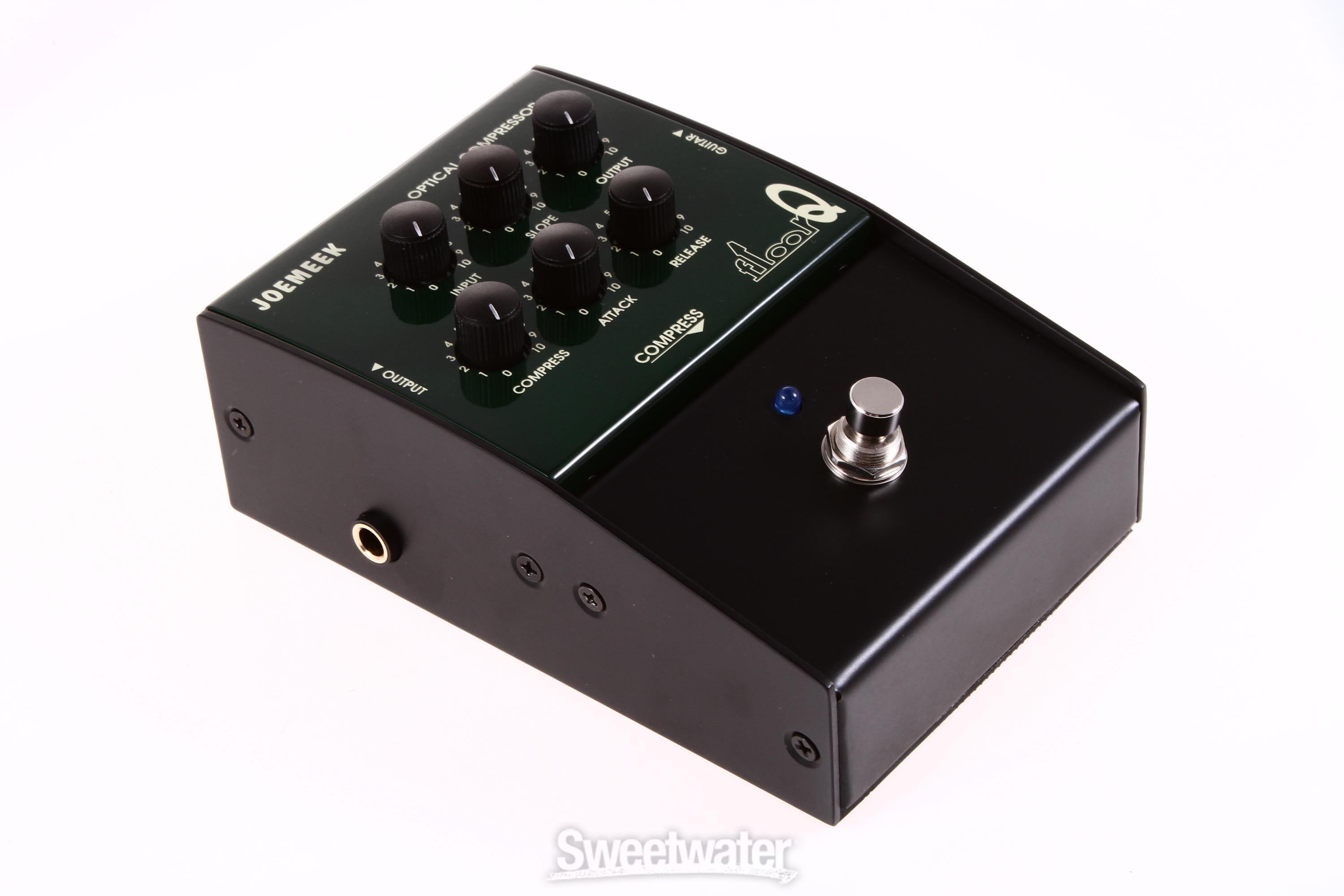 Joemeek floorQ Optical Compressor Pedal | Sweetwater