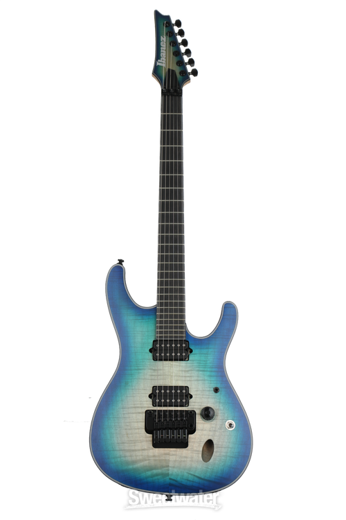 Ibanez S Series Iron Label SIX6DFM - Blue Space Burst Ibanez S Series Iron Label SIX6DFM - Blue Space Burst