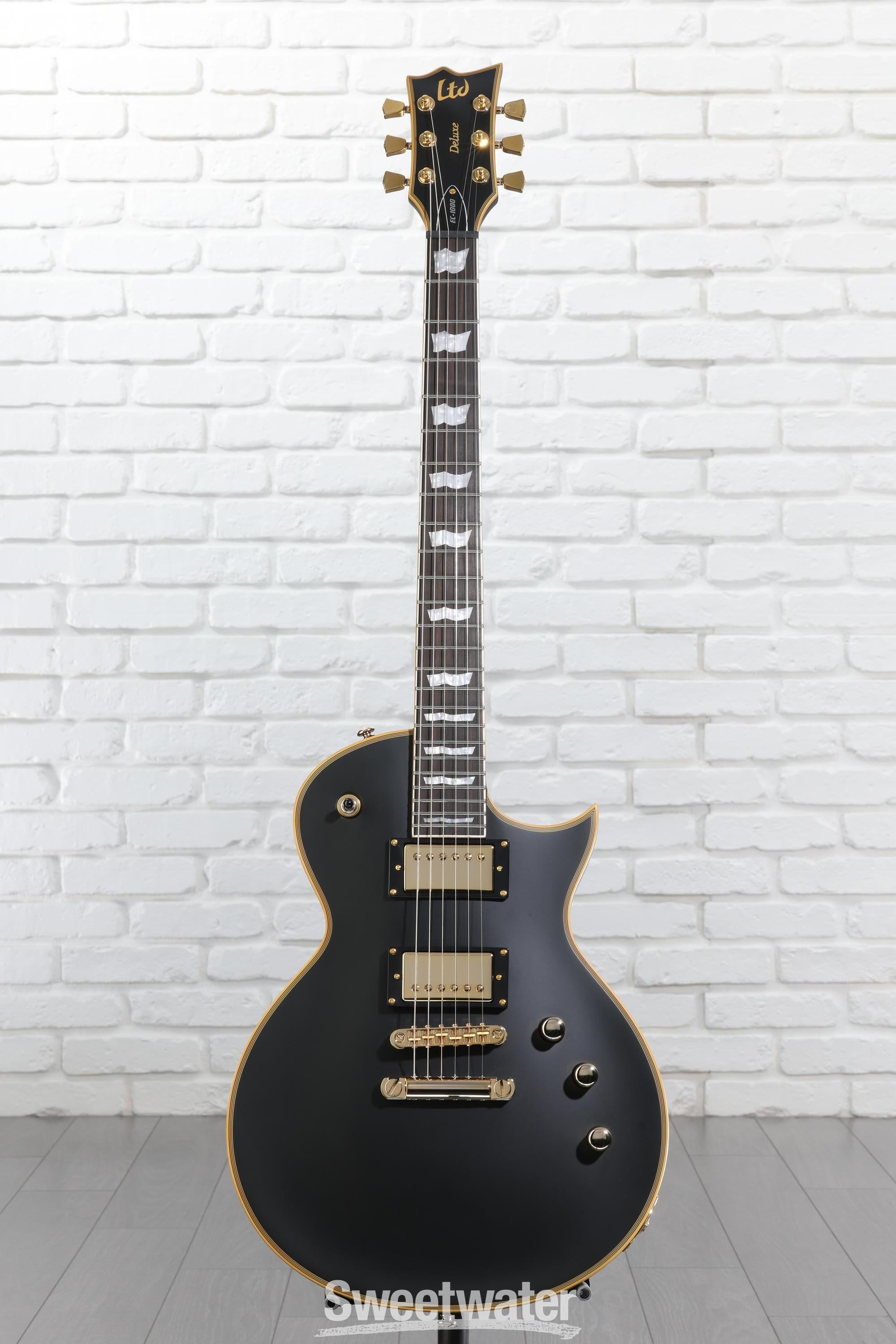 ESP LTD EC-1000 Duncan Electric Guitar - Vintage Black