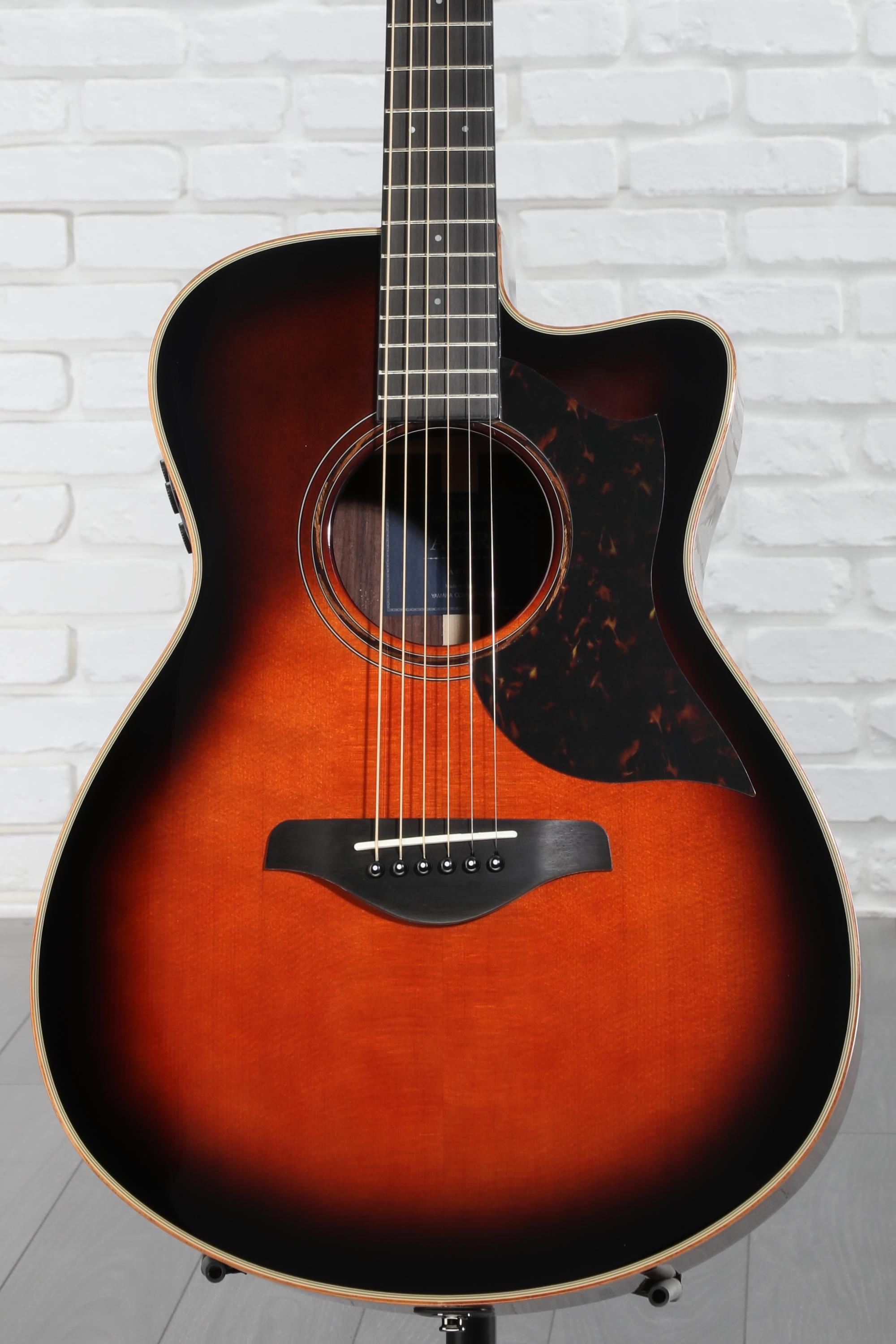 Yamaha AC3R ARE Concert Cutaway Acoustic-electric Guitar - Tobacco