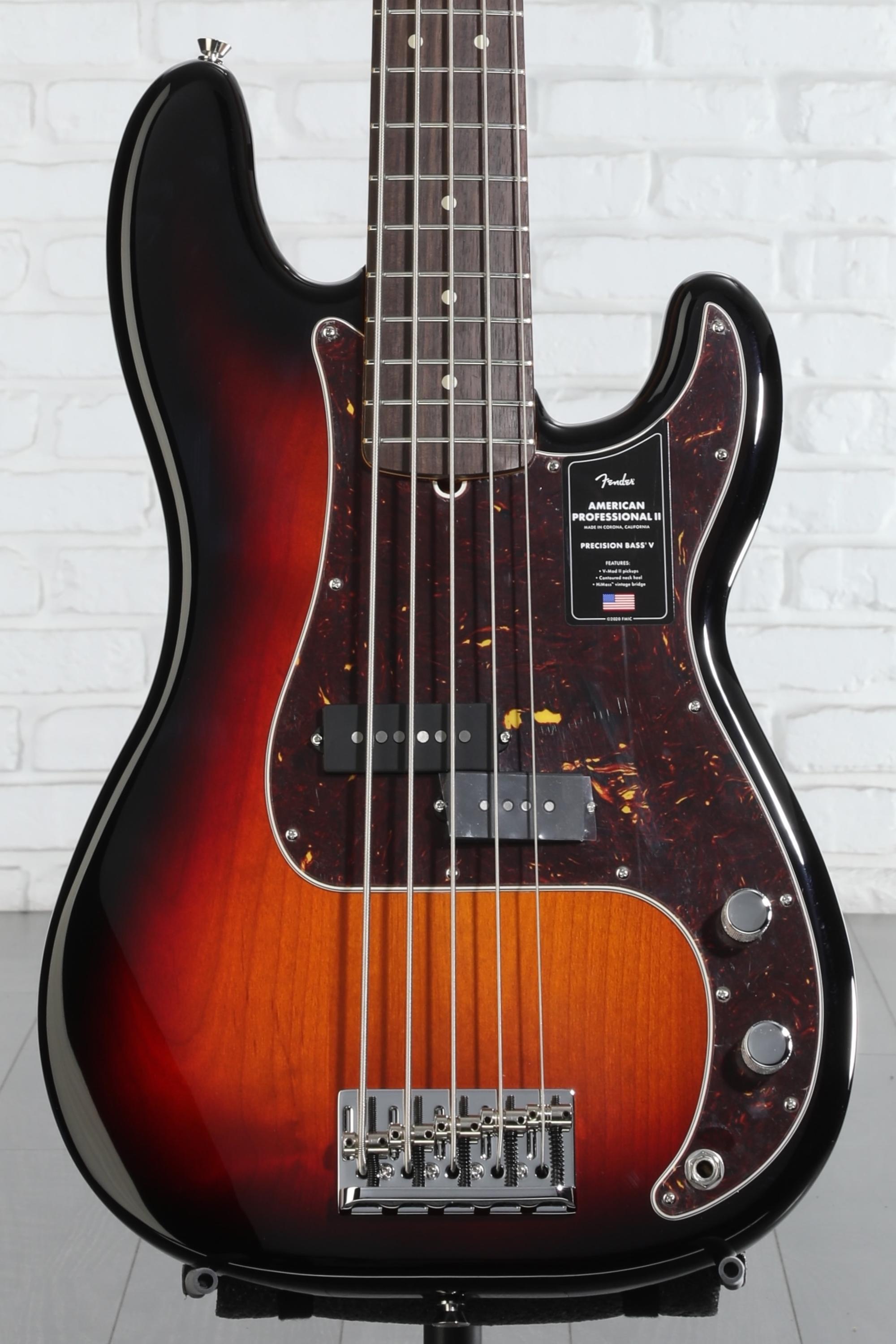 Fender American Professional II Precision Bass V - 3-color