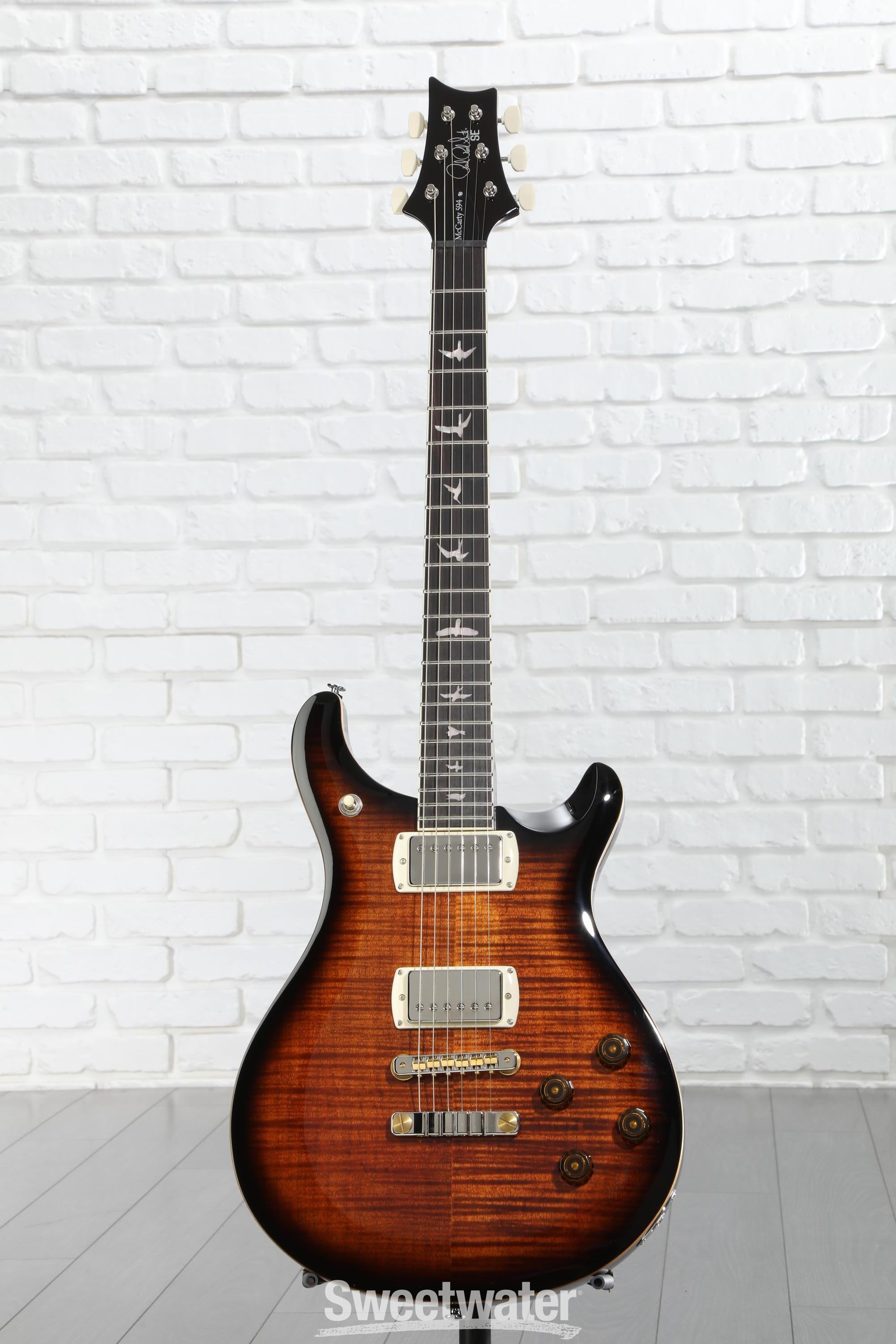PRS SE McCarty 594 Electric Guitar - Black Gold Burst Reviews