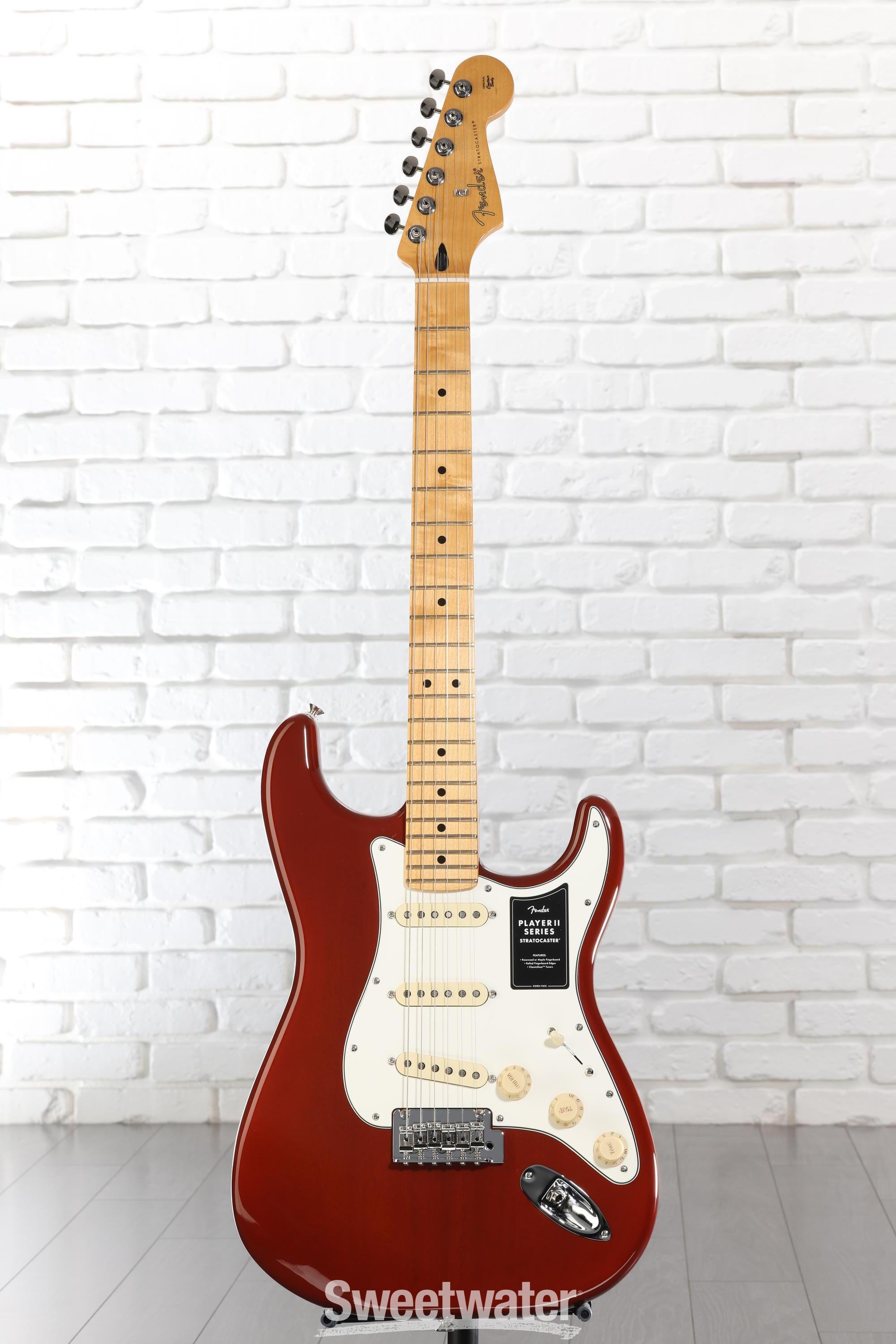 Fender Player II Stratocaster Electric Guitar - Transparent Mocha