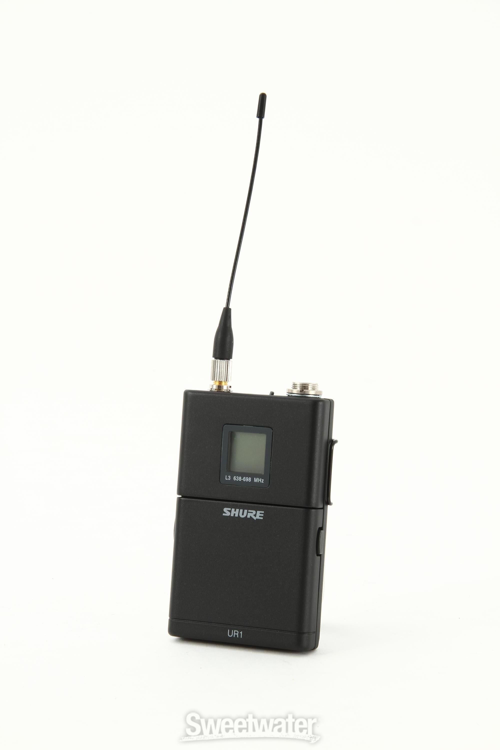 Shure UR1 - L3 Band, 638 - 698 MHz