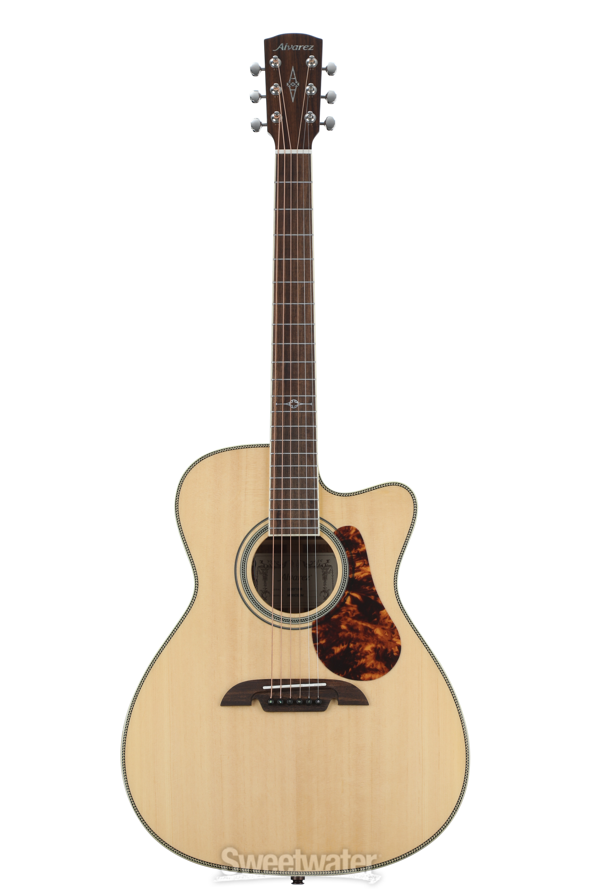 Alvarez MF60CEOM Masterworks 60 Folk/OM Acoustic-electric Guitar - Natural