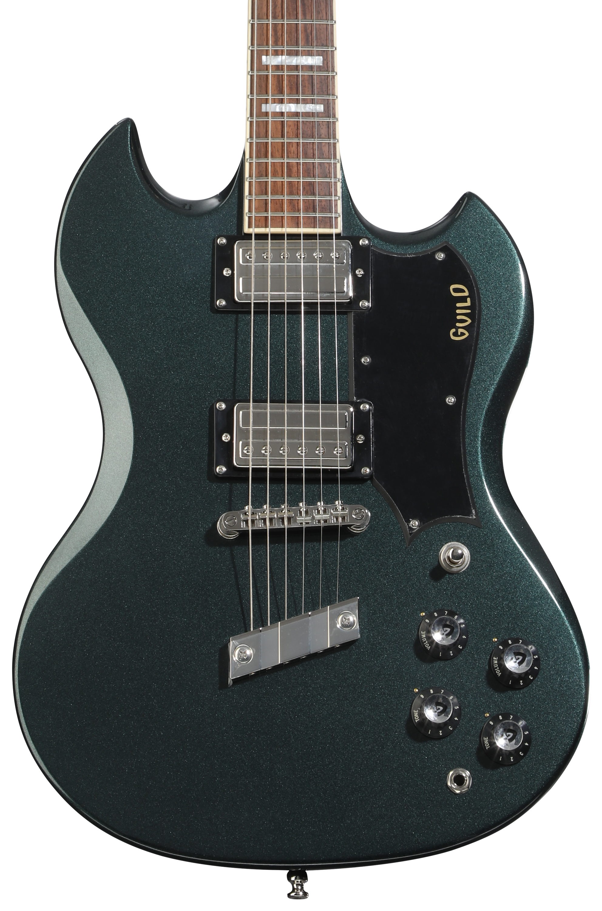 Guild Polara Deluxe Electric Guitar - Kingswood Green | Sweetwater