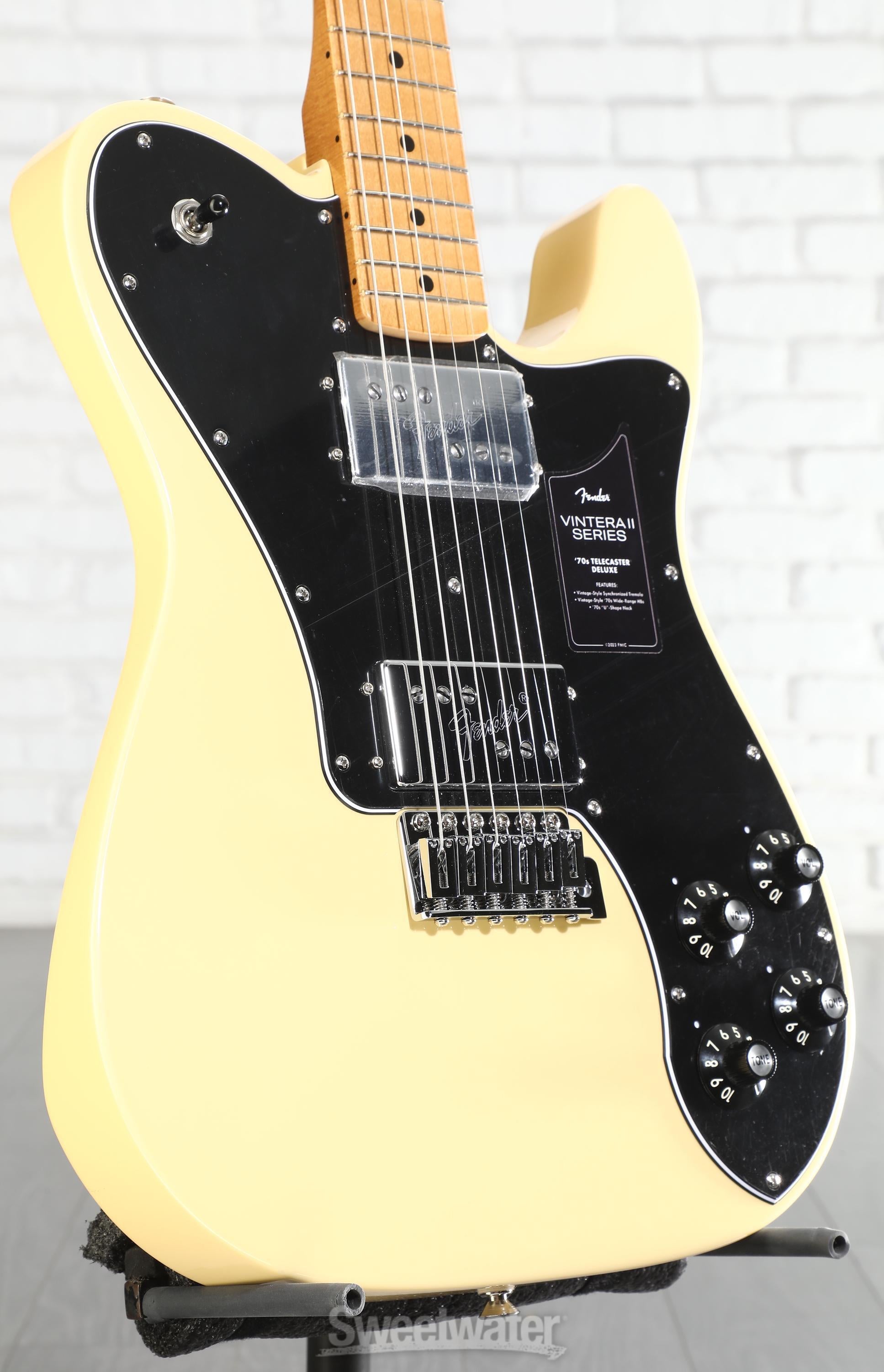 Fender Vintera II '70s Telecaster Deluxe Electric Guitar - Vintage