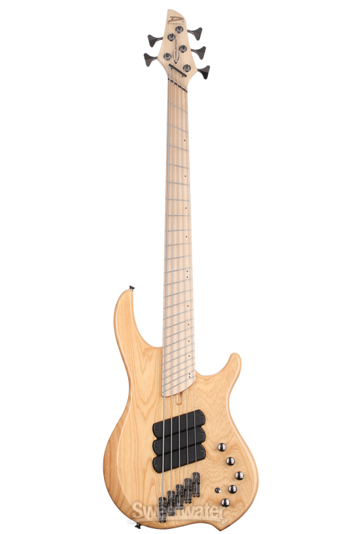 Dingwall Guitars Combustion 5-string Electric Bass - Natural Ash with Maple  Fingerboard