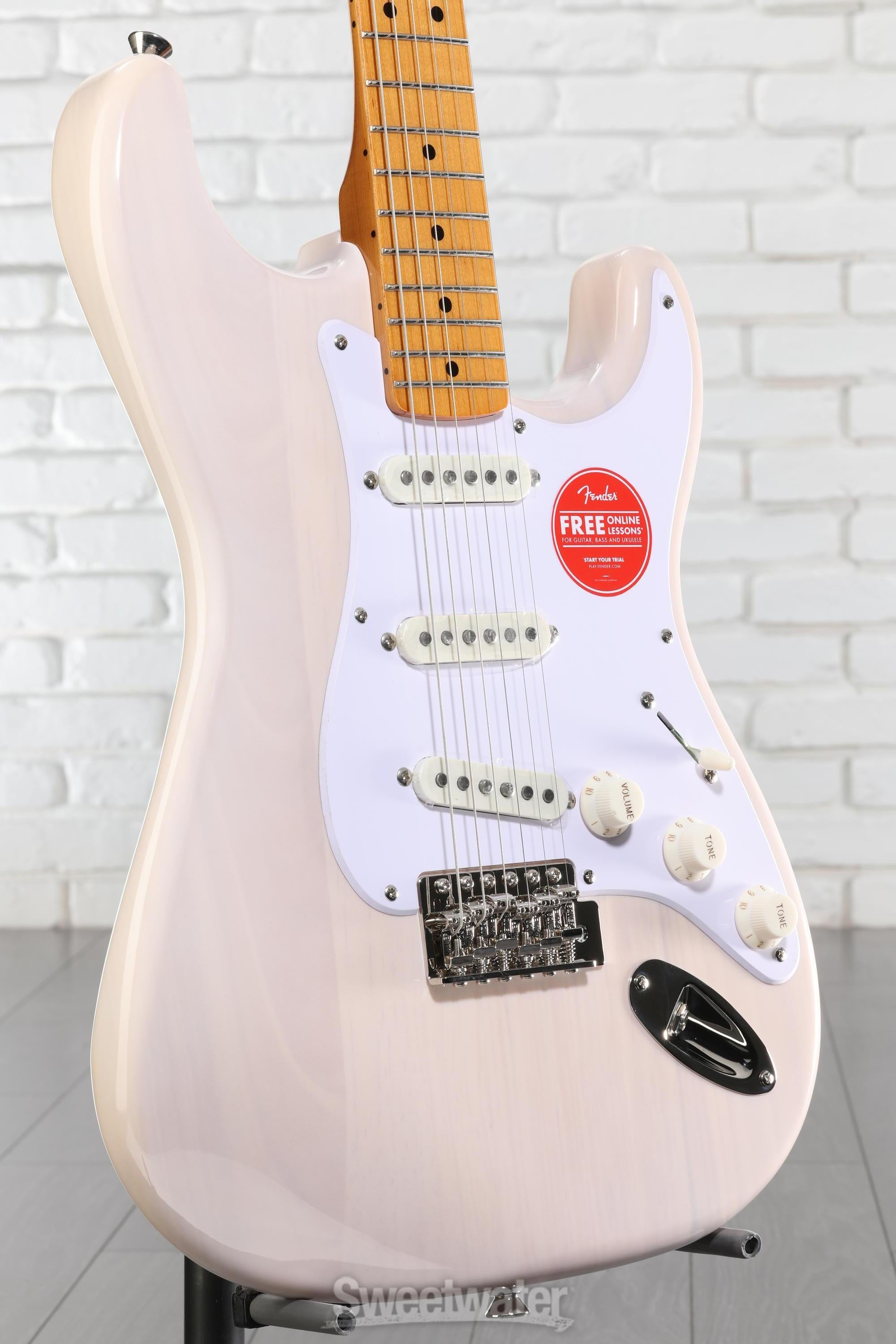 Squier Classic Vibe '50s Stratocaster - White Blonde | Sweetwater