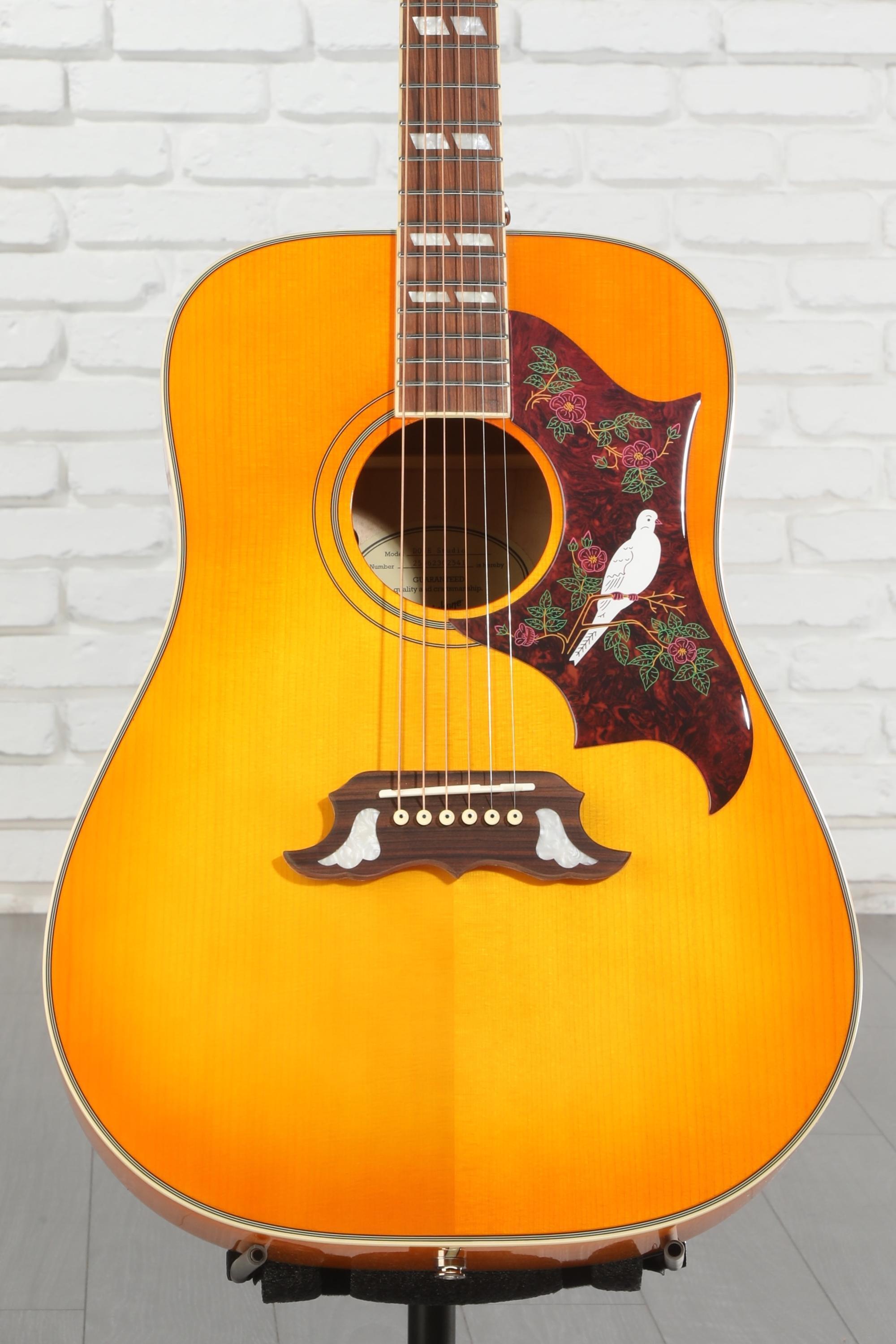 Epiphone Dove Studio Acoustic-electric Guitar - Violin Burst