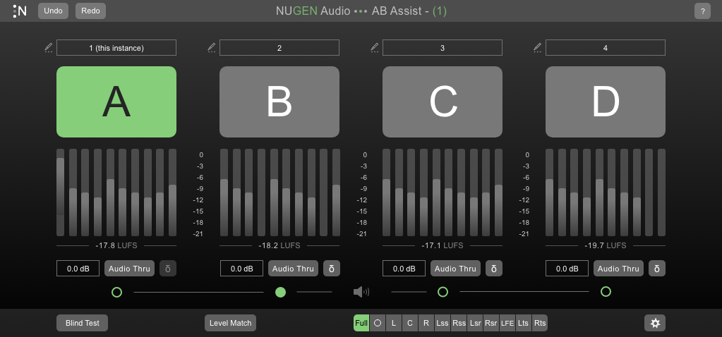 Photo of NUGEN Audio AB Assist 2 Audio Comparison Tool Plug-in