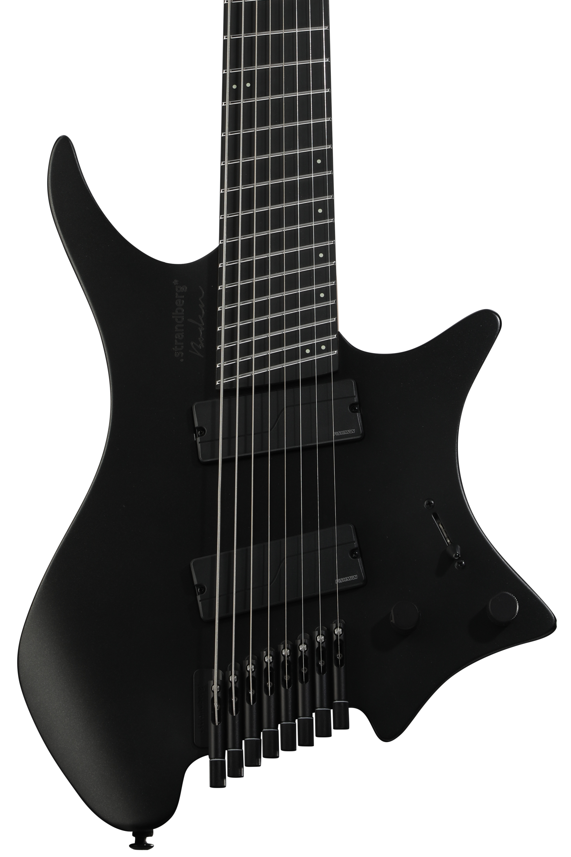 Strandberg Boden Metal NX 8 Electric Guitar - Black Granite