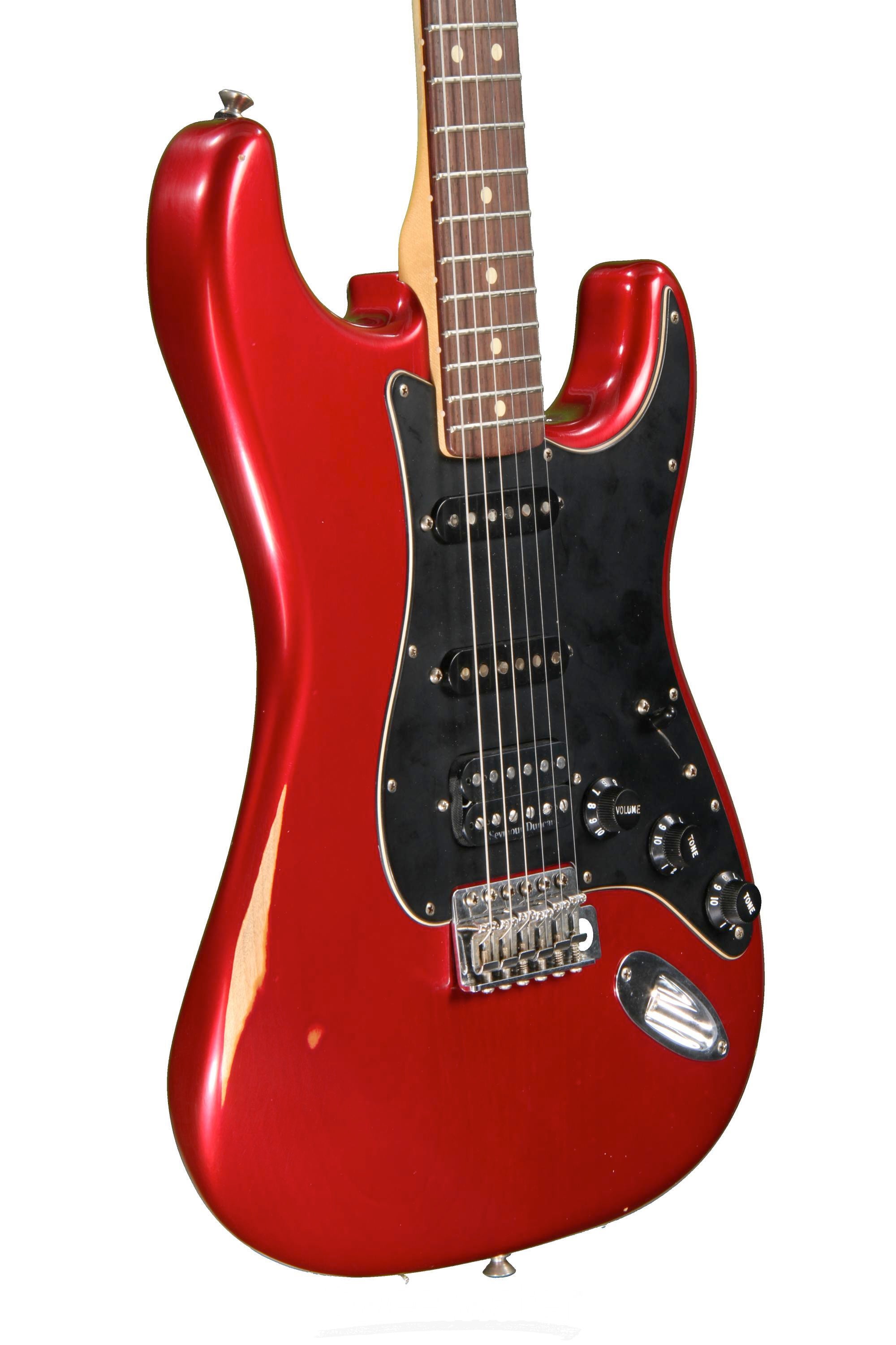 Fender Road Worn Player Stratocaster HSS - Candy Apple Red